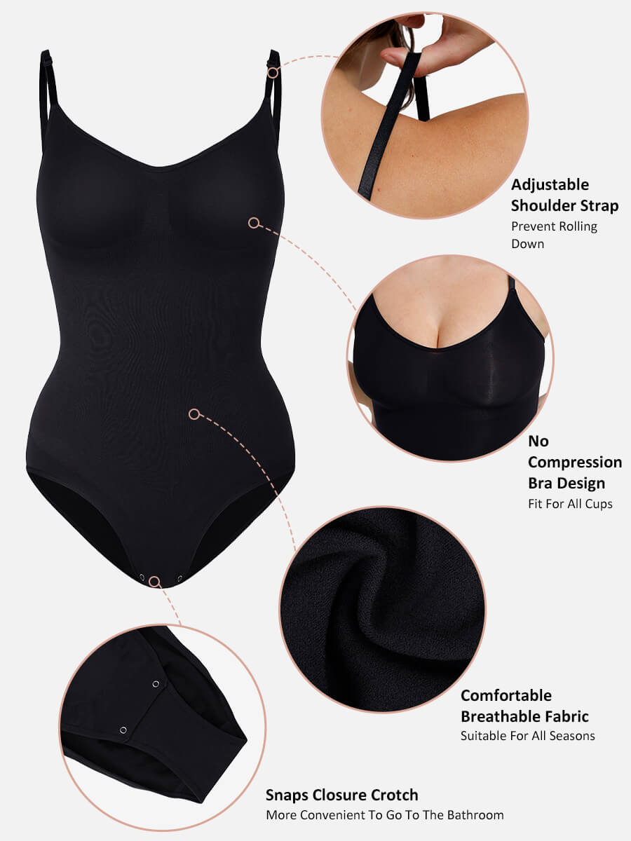 Feelingirl Everyday Wear Seamless Bodysuit [BOGO]