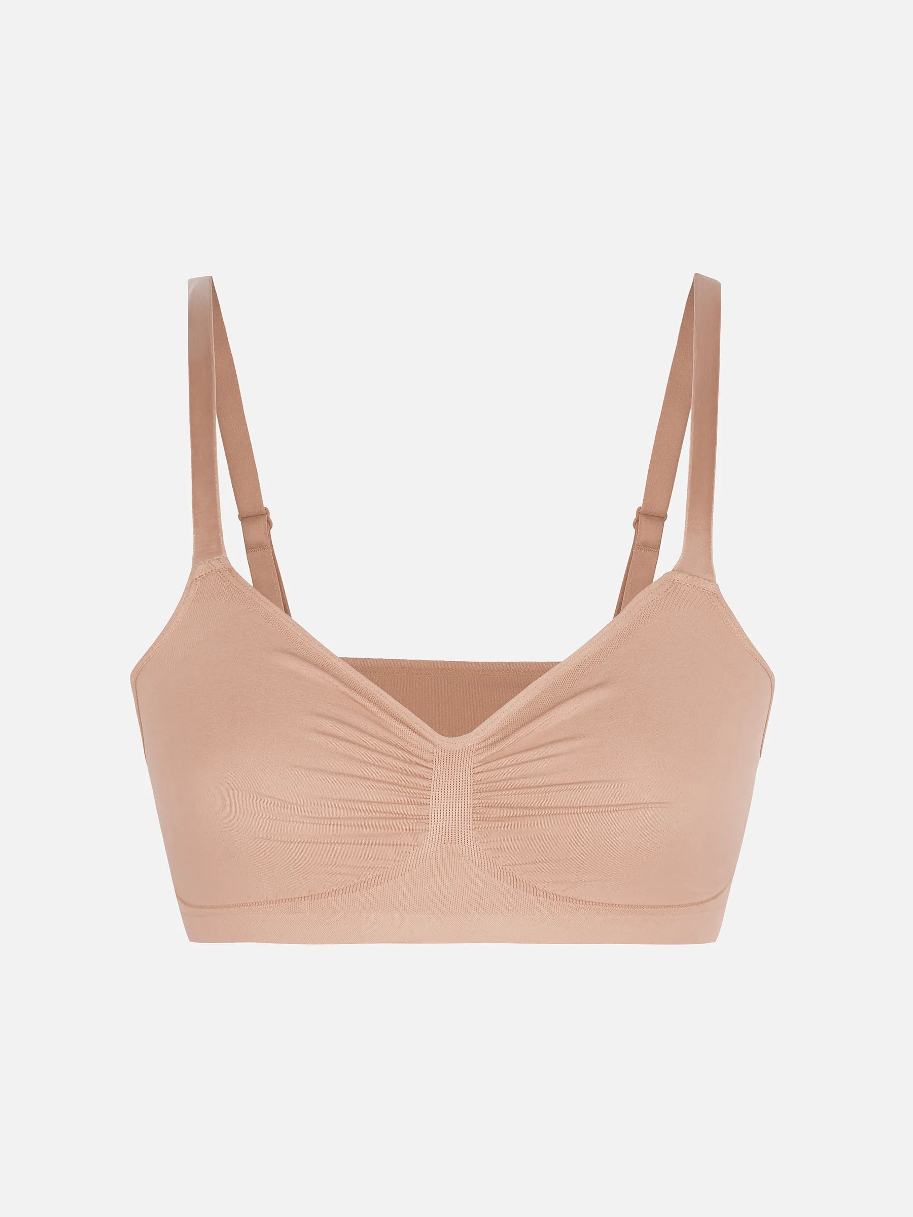 Feelingirl Seamless Everyday Bra with Built-In Soft Padding