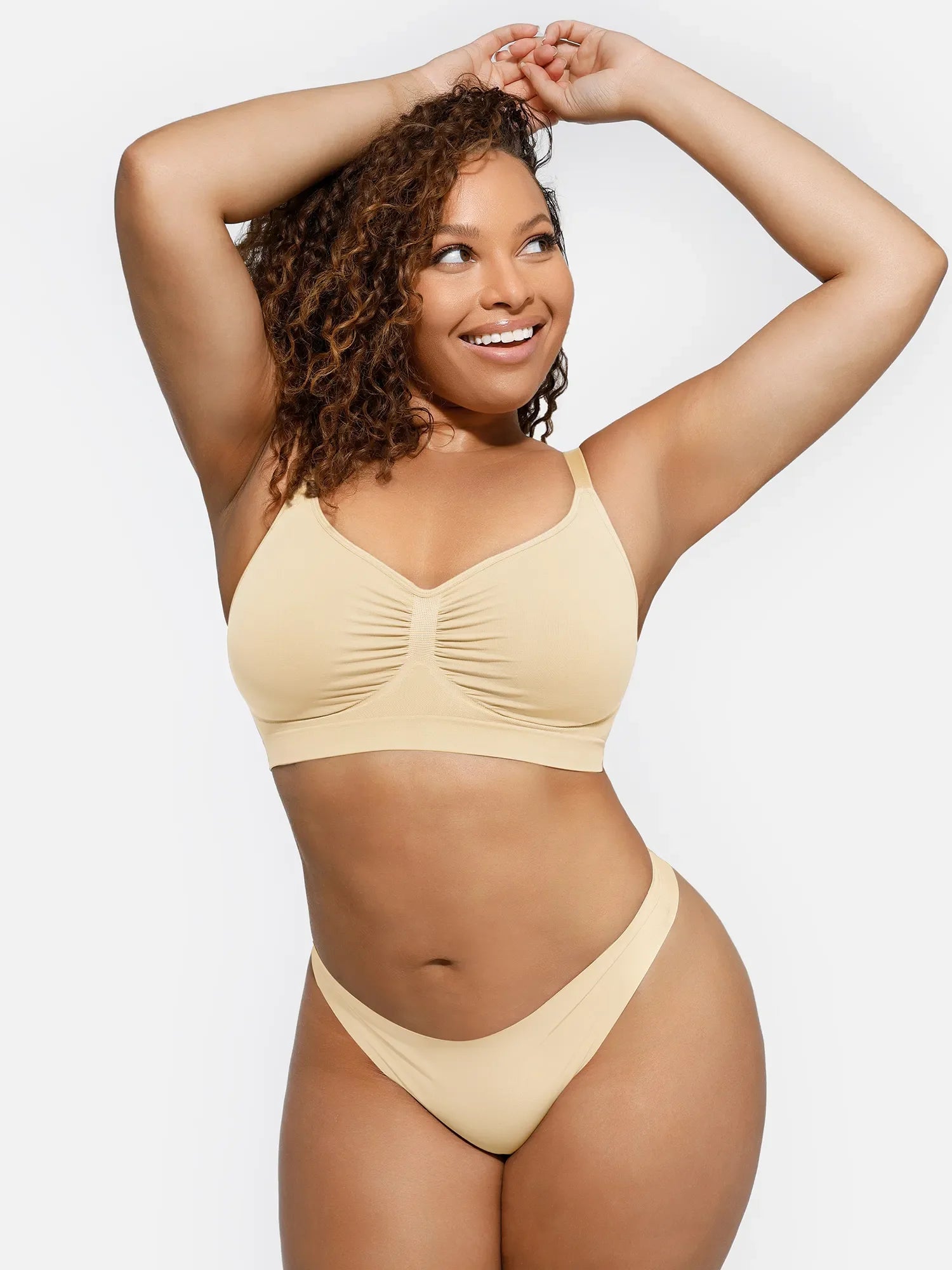 Feelingirl Comfort Wireless Support Seamless Bra