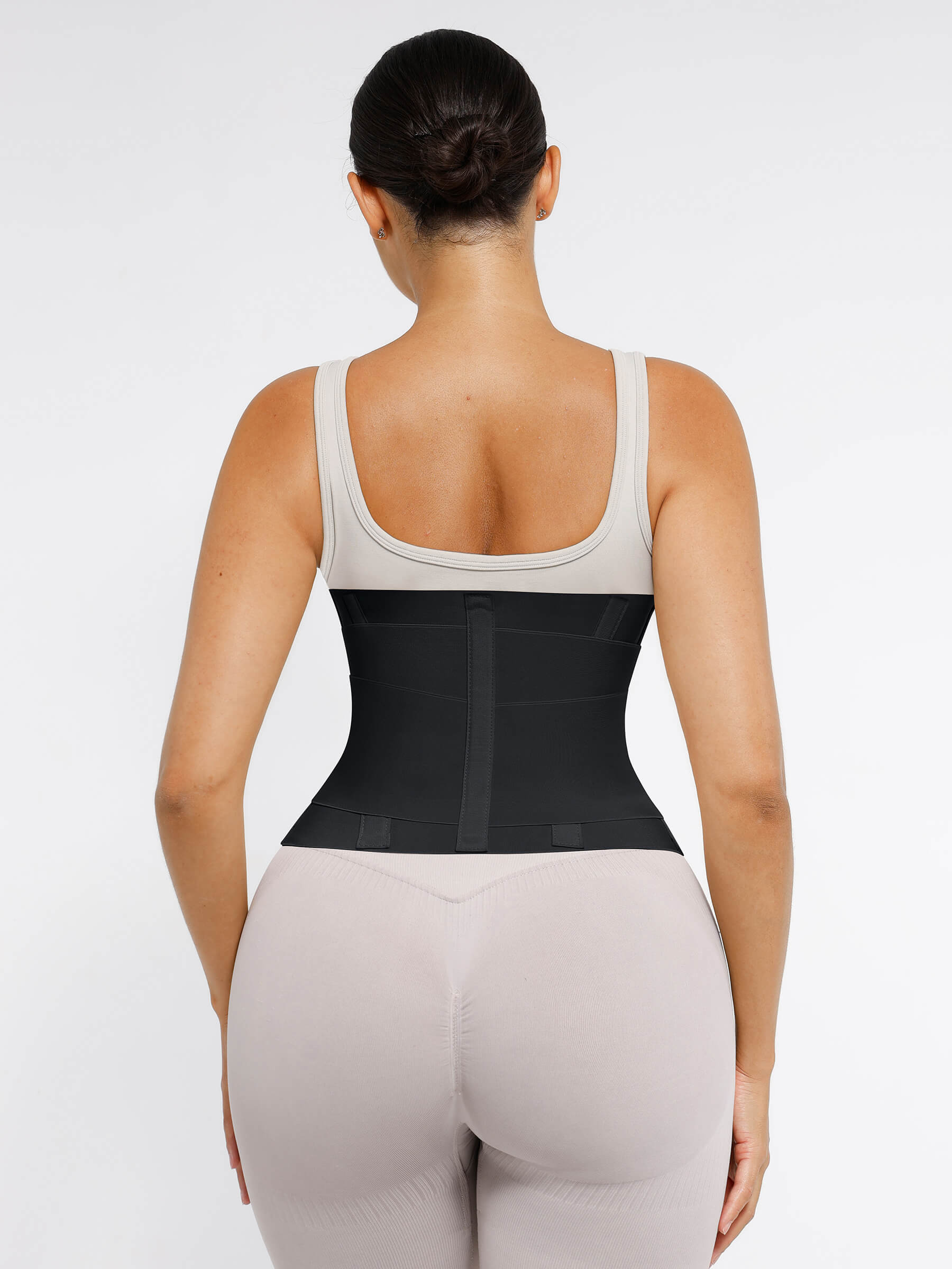 Feelingirl Triple Wrap Tummy Control Waist Trainer Belt