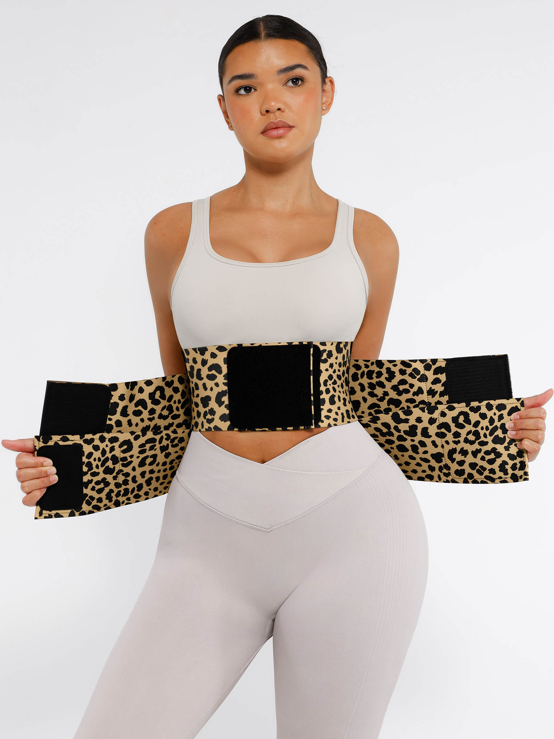 Feelingirl Triple Wrap Tummy Control Waist Trainer Belt