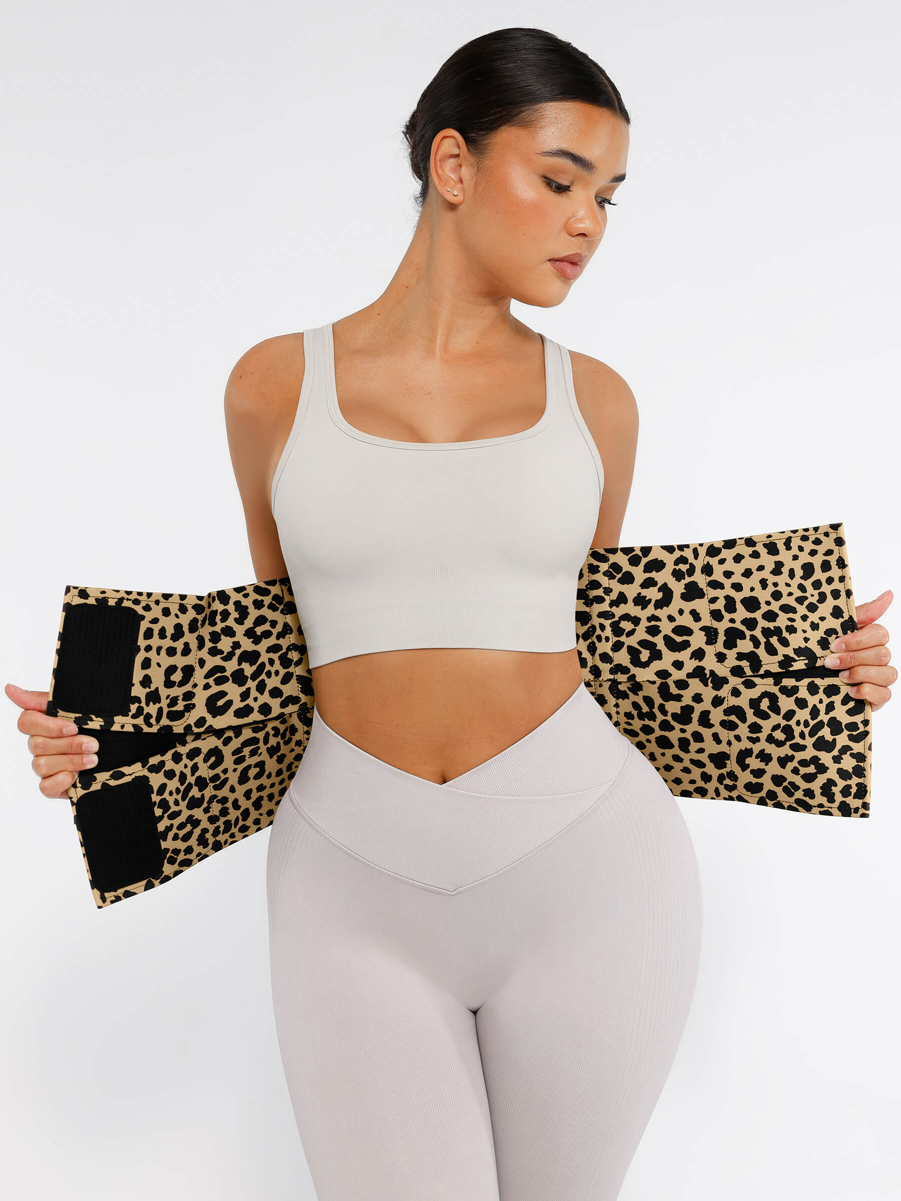 Feelingirl Triple Wrap Tummy Control Waist Trainer Belt