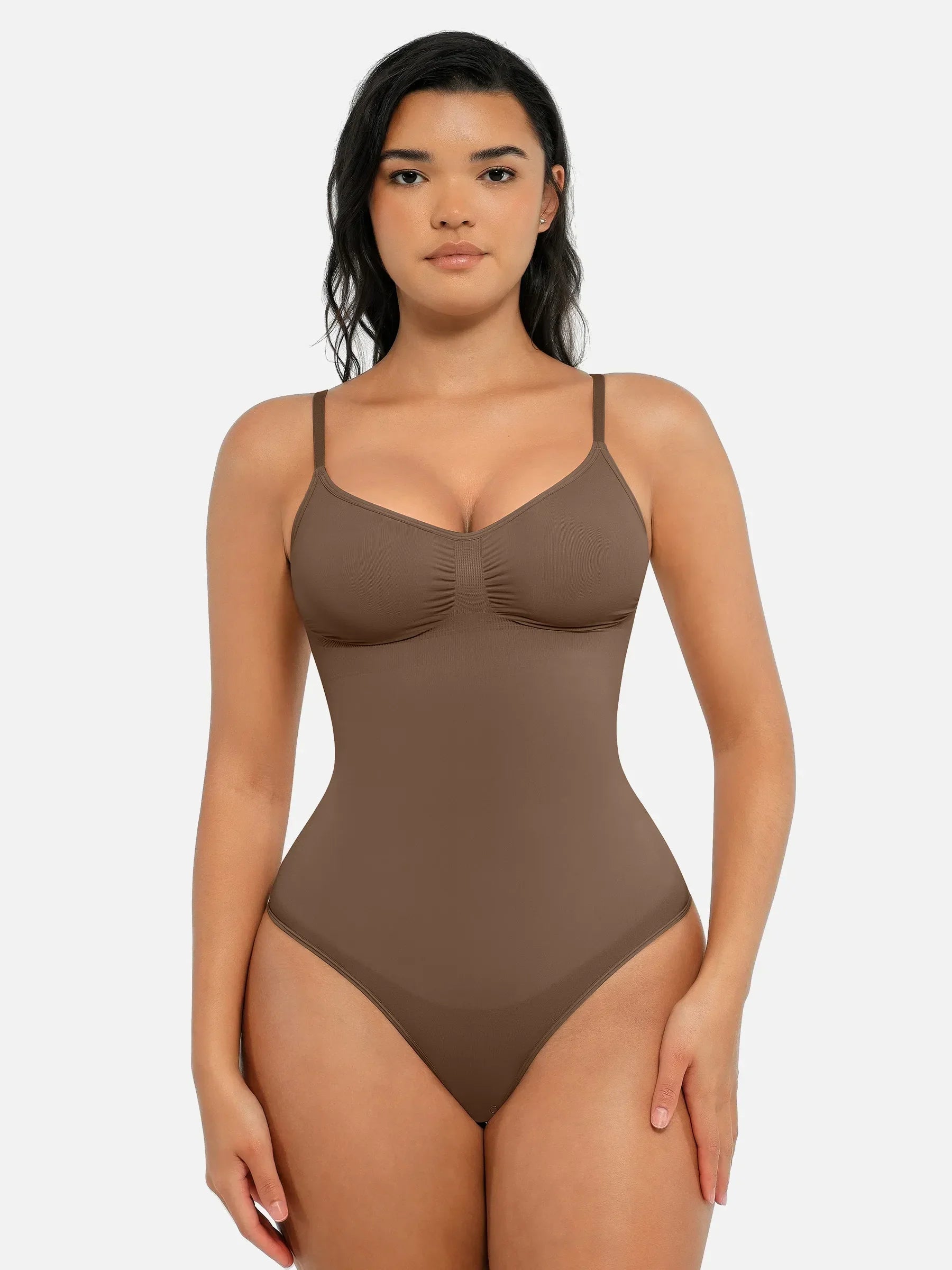 Feelingirl Tummy Control Seamless Bodysuit [BOGO]