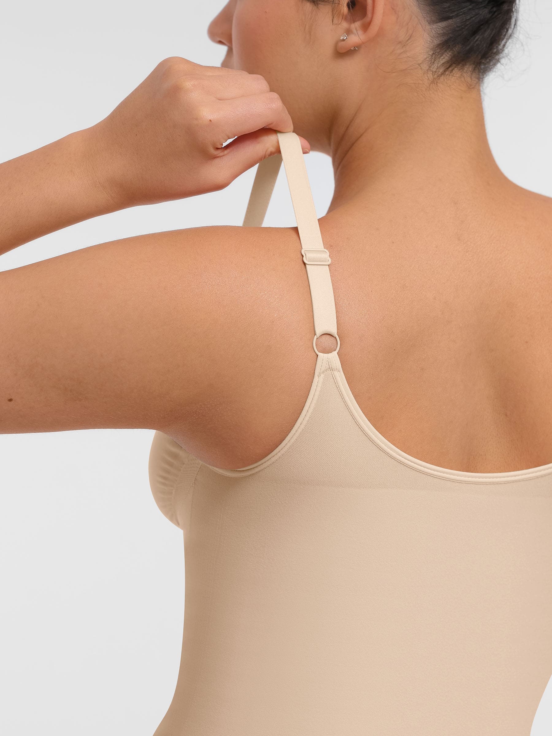 Feelingirl Tummy Control Seamless Zipper Shaping Bodysuit [BOGO]