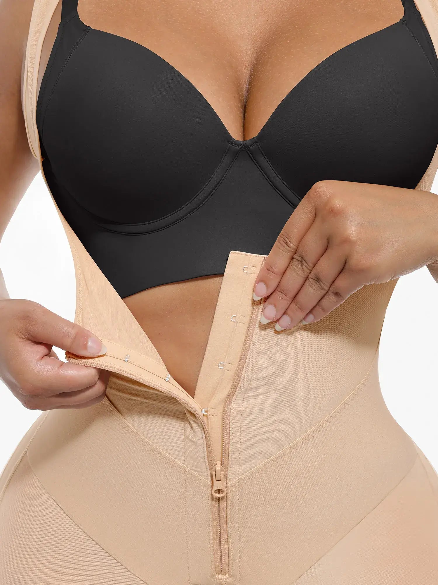 Feelingirl U-Shaped Faja Tummy Control Butt Lift Bodysuit
