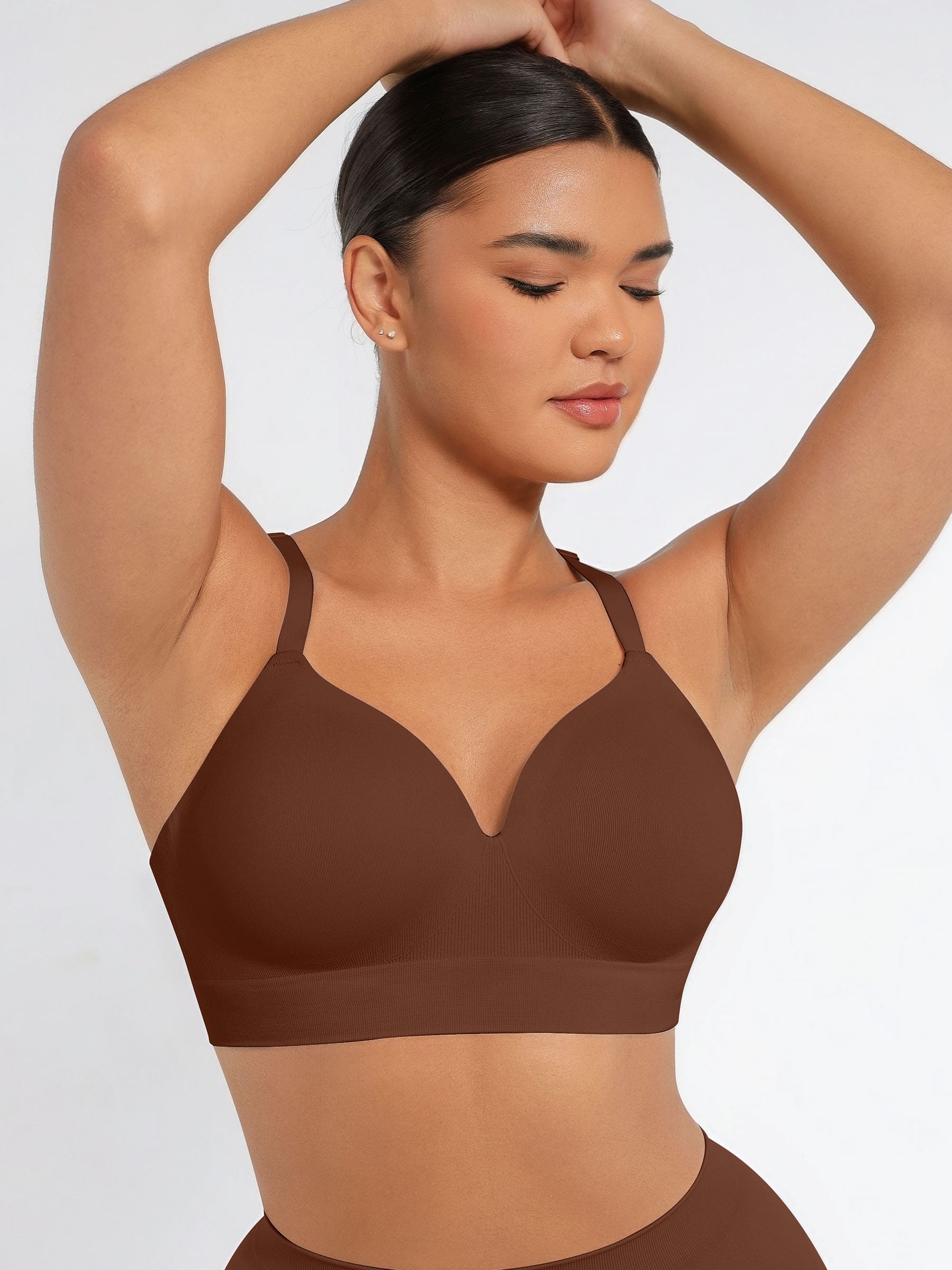 Feelingirl Seamless Shaper Dress + Push-Up Seamless Bra