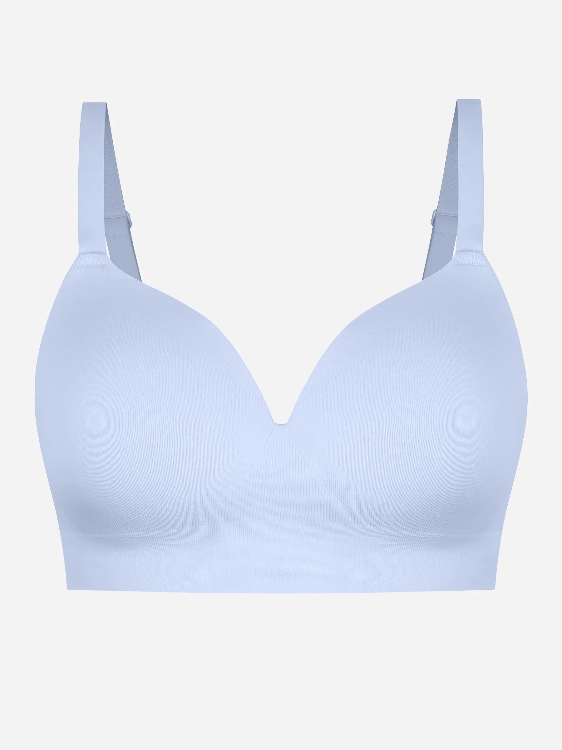 Feelingirl Wireless Push-Up Seamless Comfort Full Coverage Bra