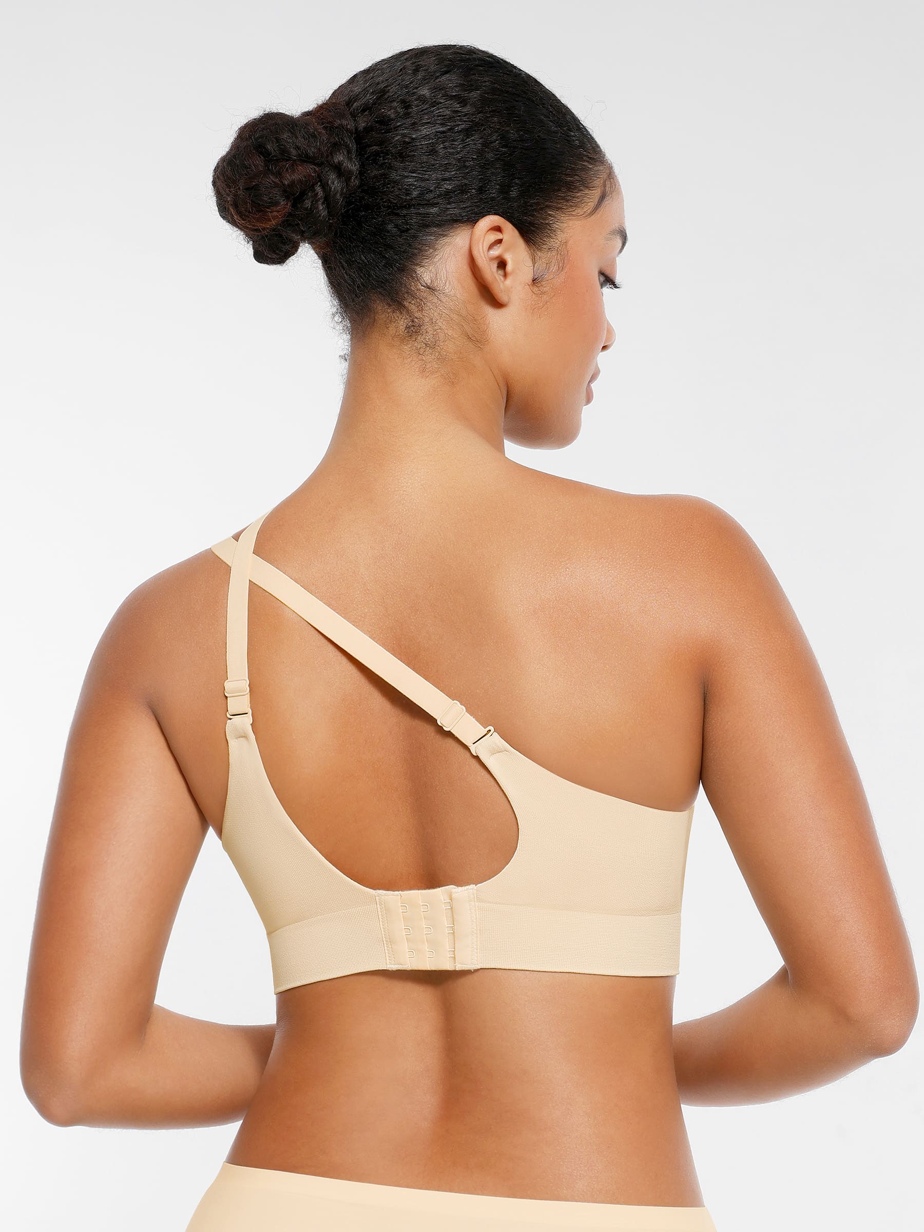 Feelingirl Wireless Seamless Push-Up V-neck Bra