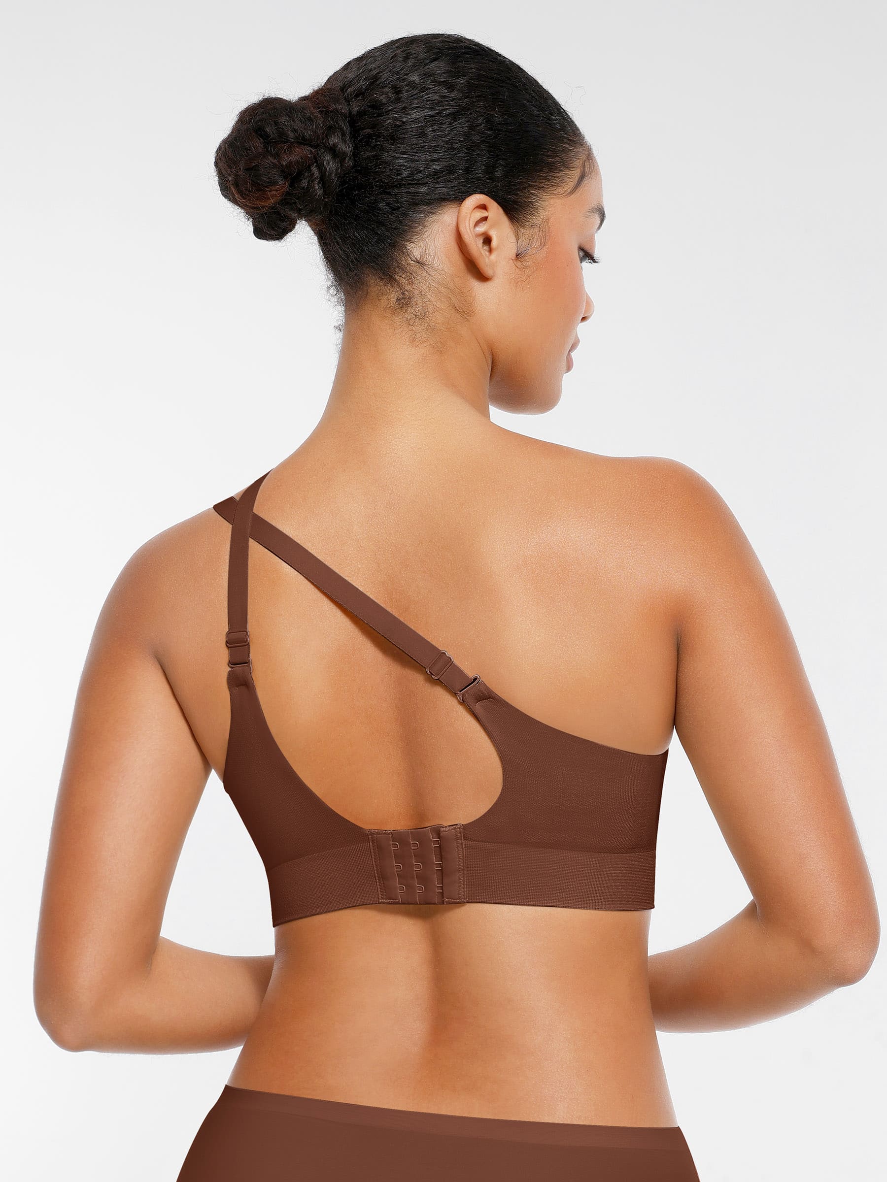Feelingirl Wireless Seamless Push-Up V-neck Bra