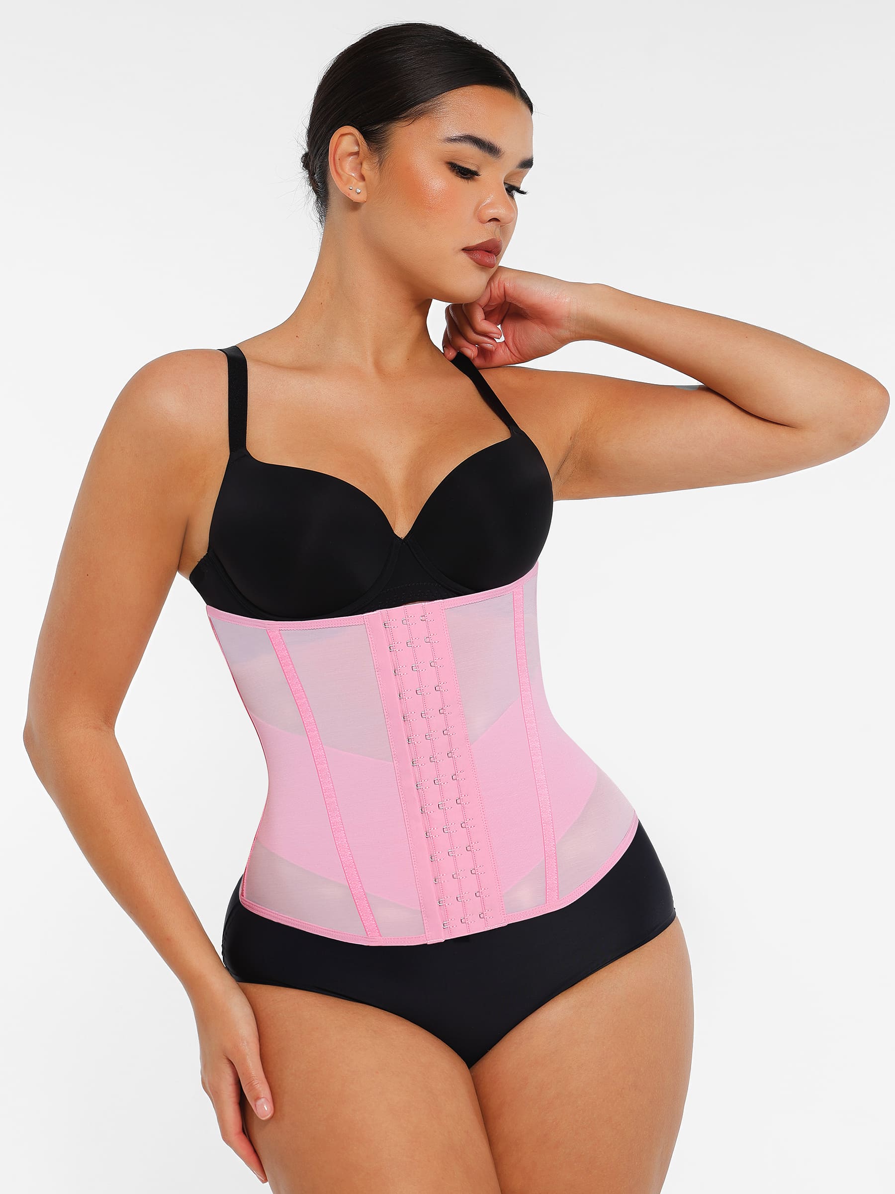 Feelingirl Women Waist Trainer Belt High Waisted Tummy Control Shapewear