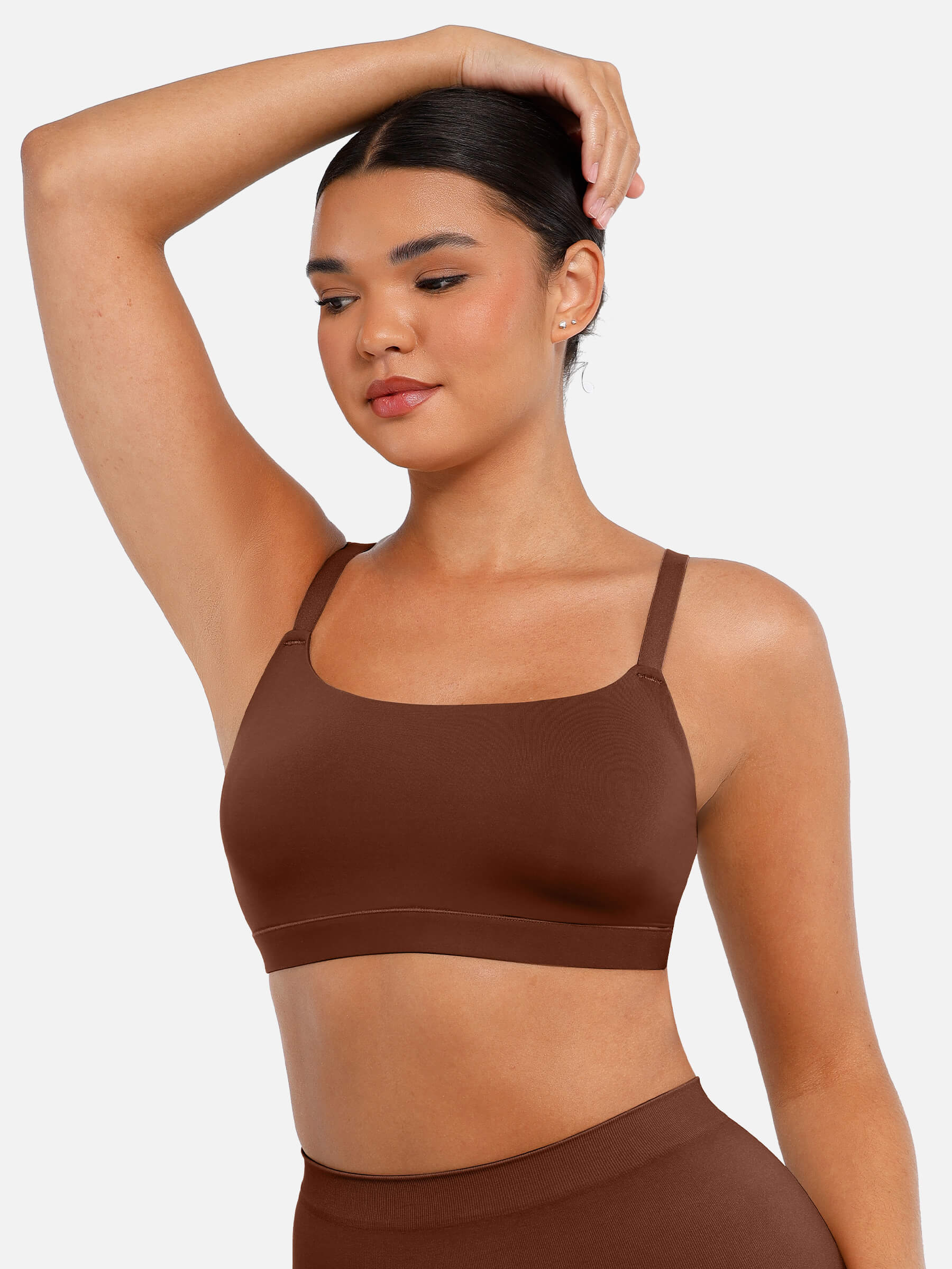 Feelingirl Everyday Wireless Invisible Square Neck Bra [BOGO]