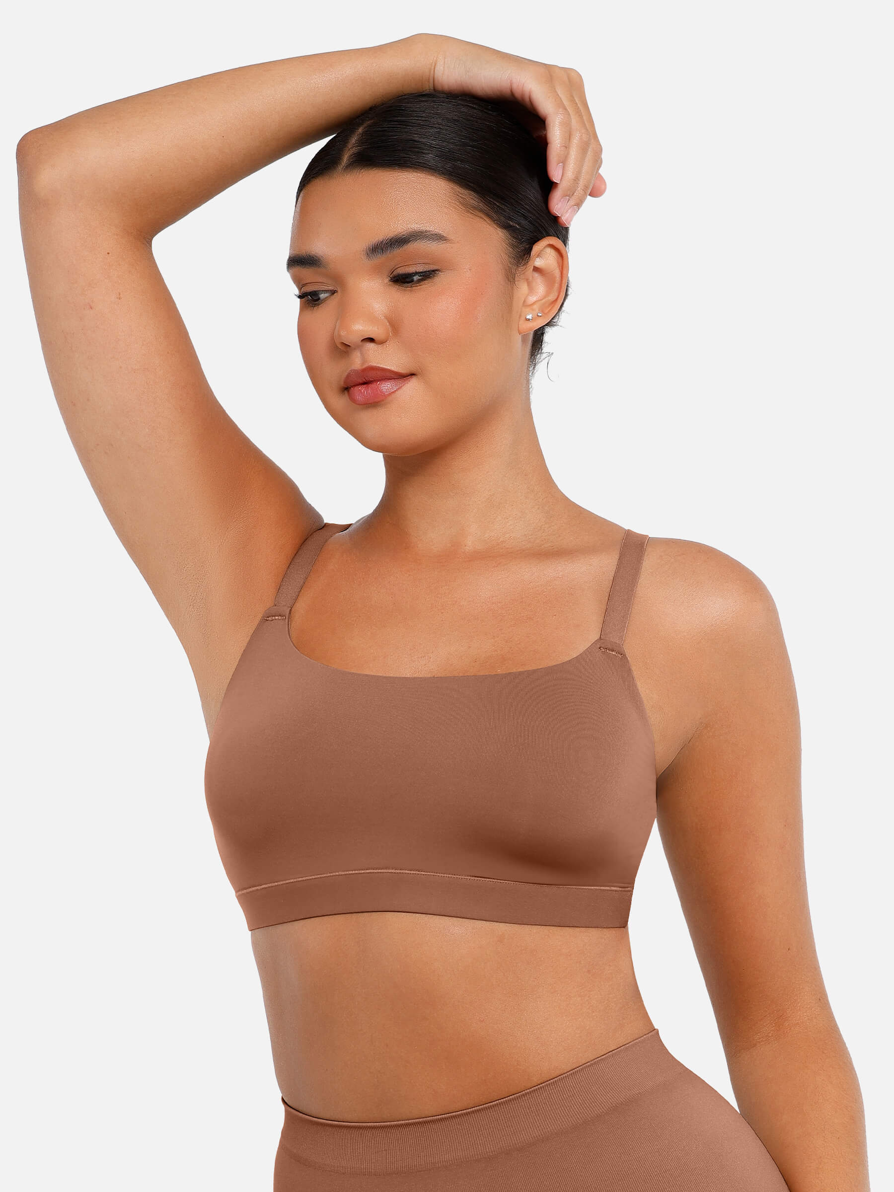 Feelingirl Everyday Wireless Invisible Square Neck Bra [BOGO]