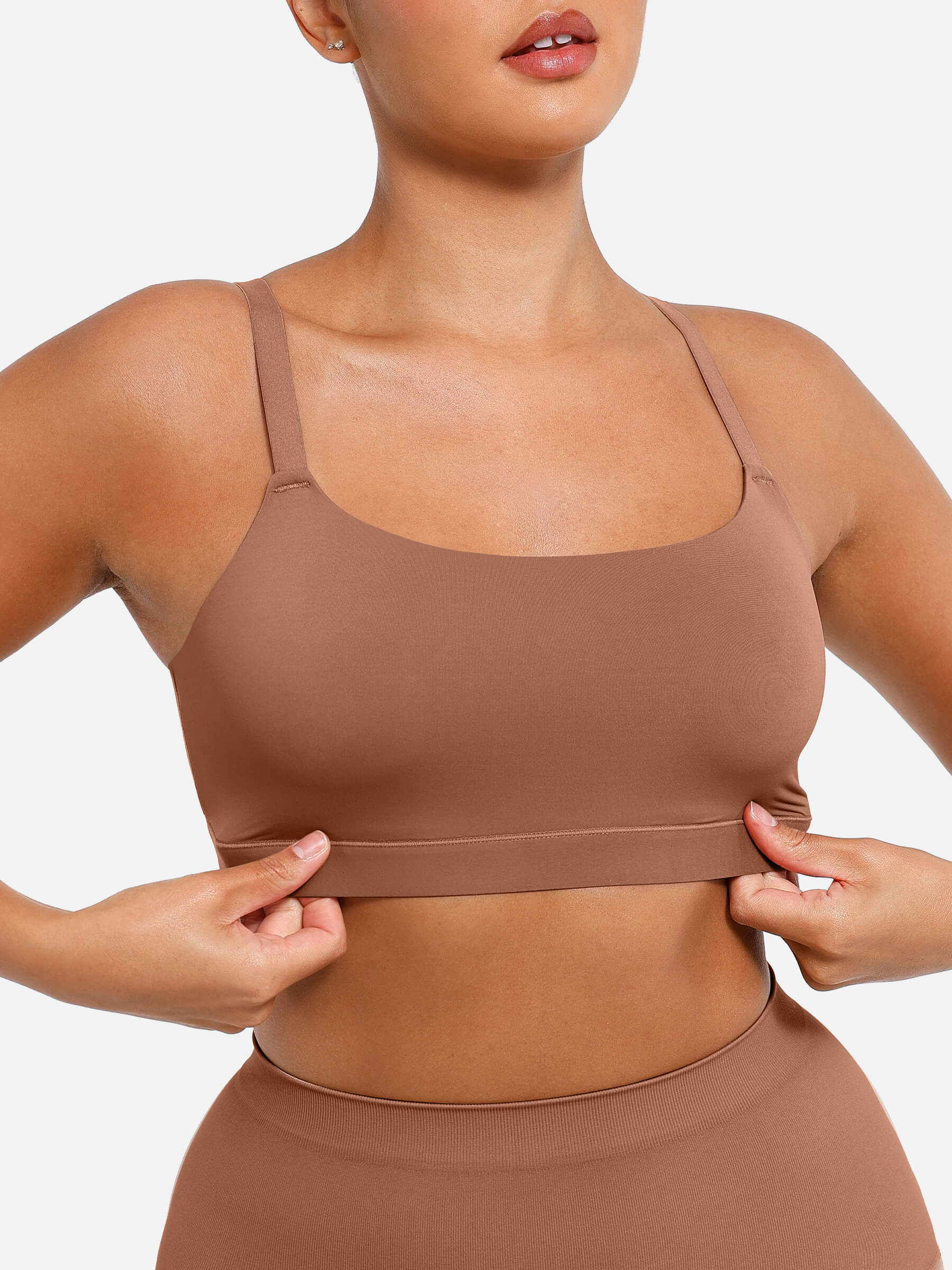 Feelingirl Everyday Wireless Invisible Square Neck Bra [BOGO]