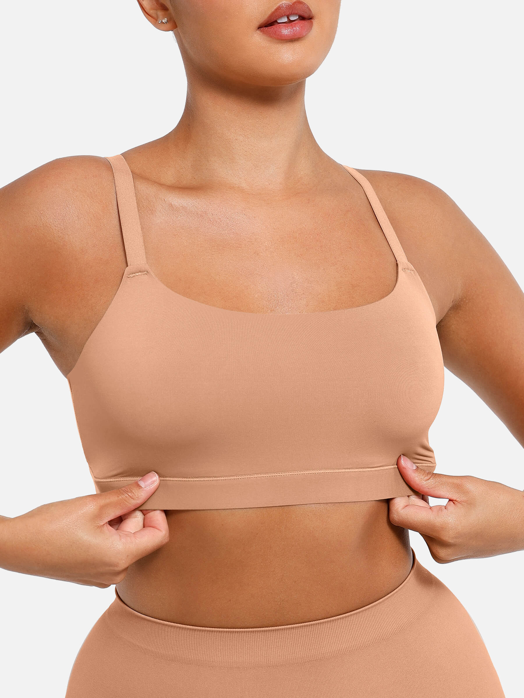 Feelingirl Everyday Wireless Invisible Square Neck Bra [BOGO]
