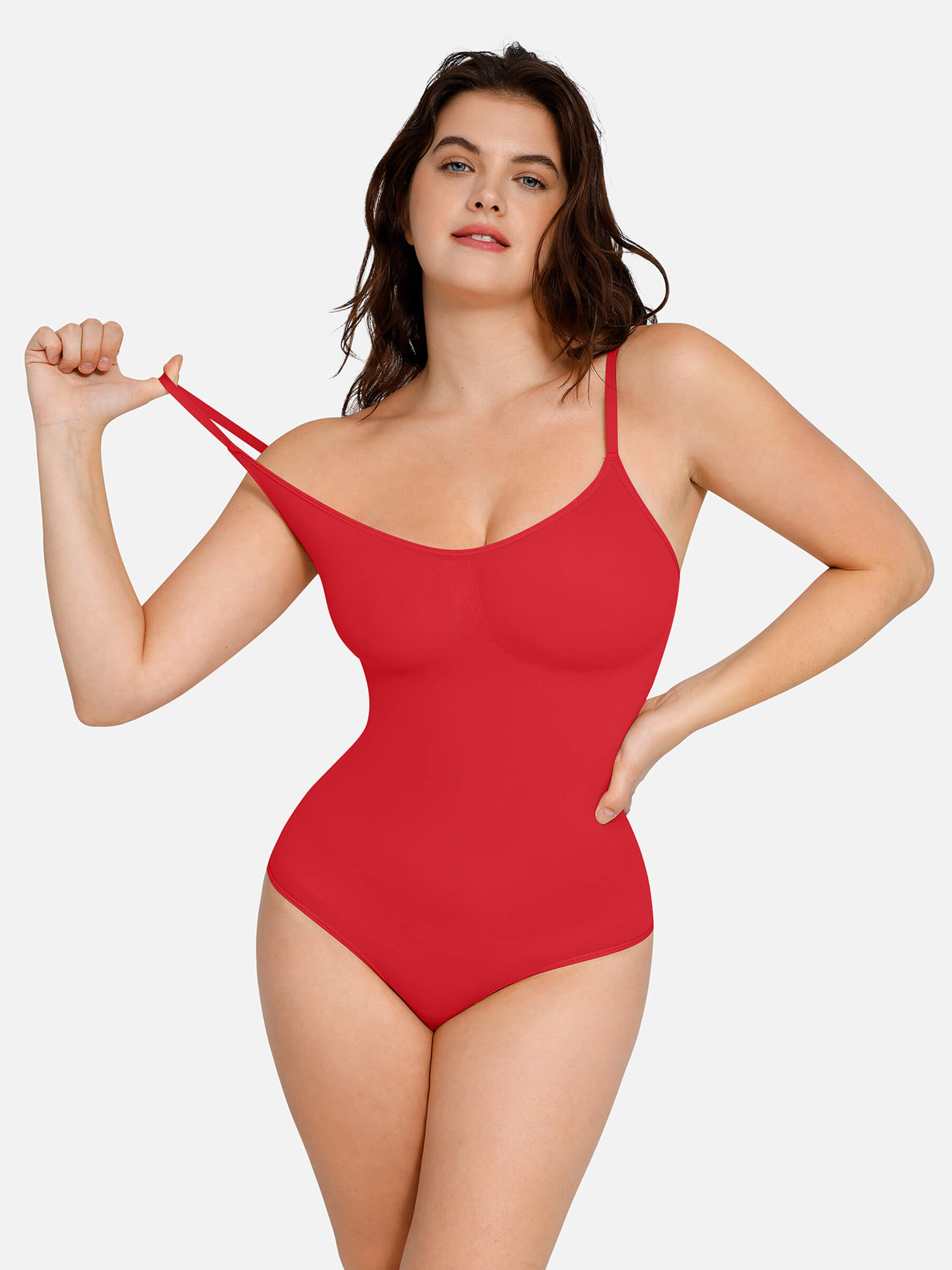 Feelingirl Everyday Wear Seamless Thong Bodysuit