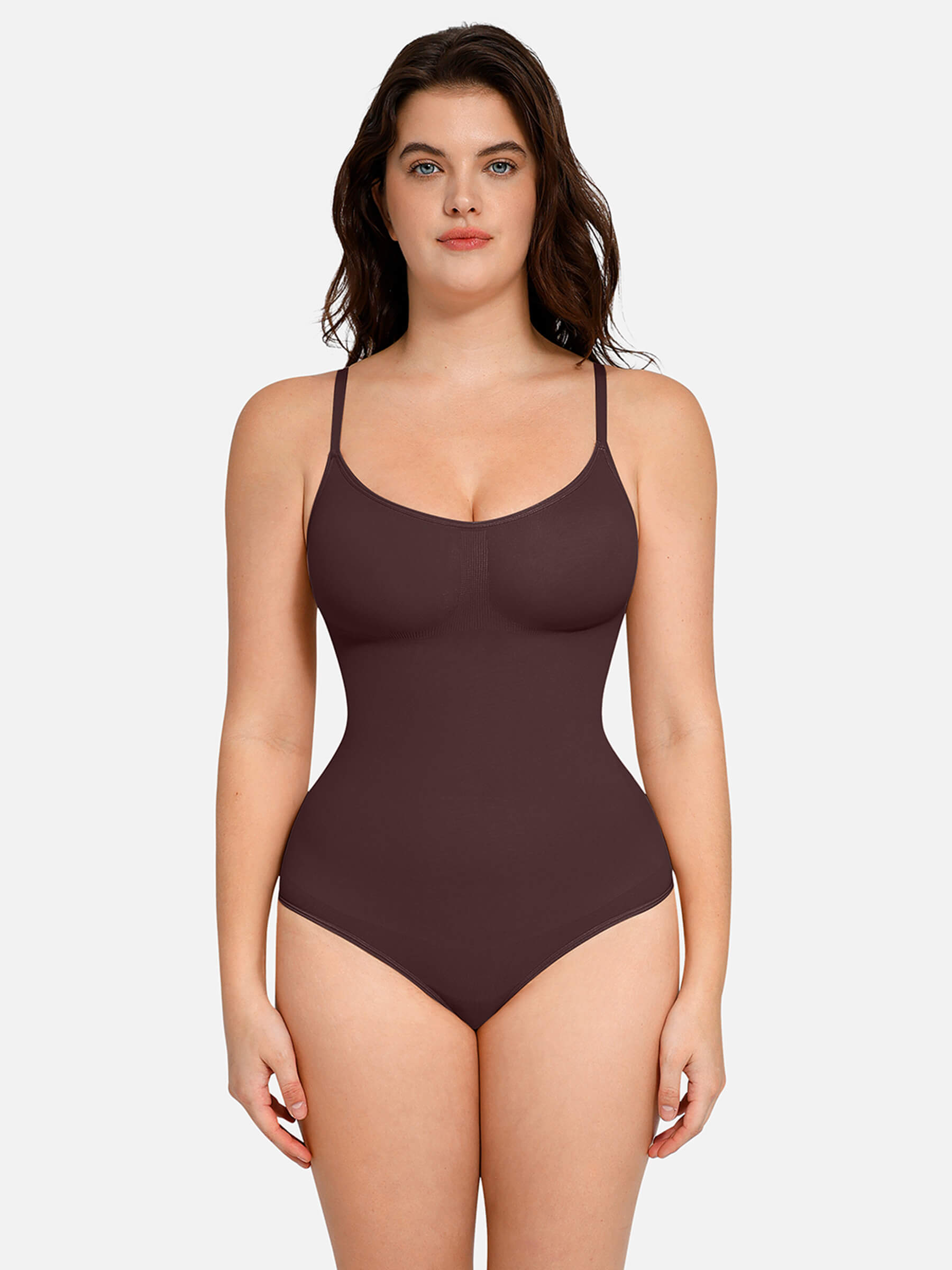 Feelingirl Everyday Wear Seamless Thong Bodysuit