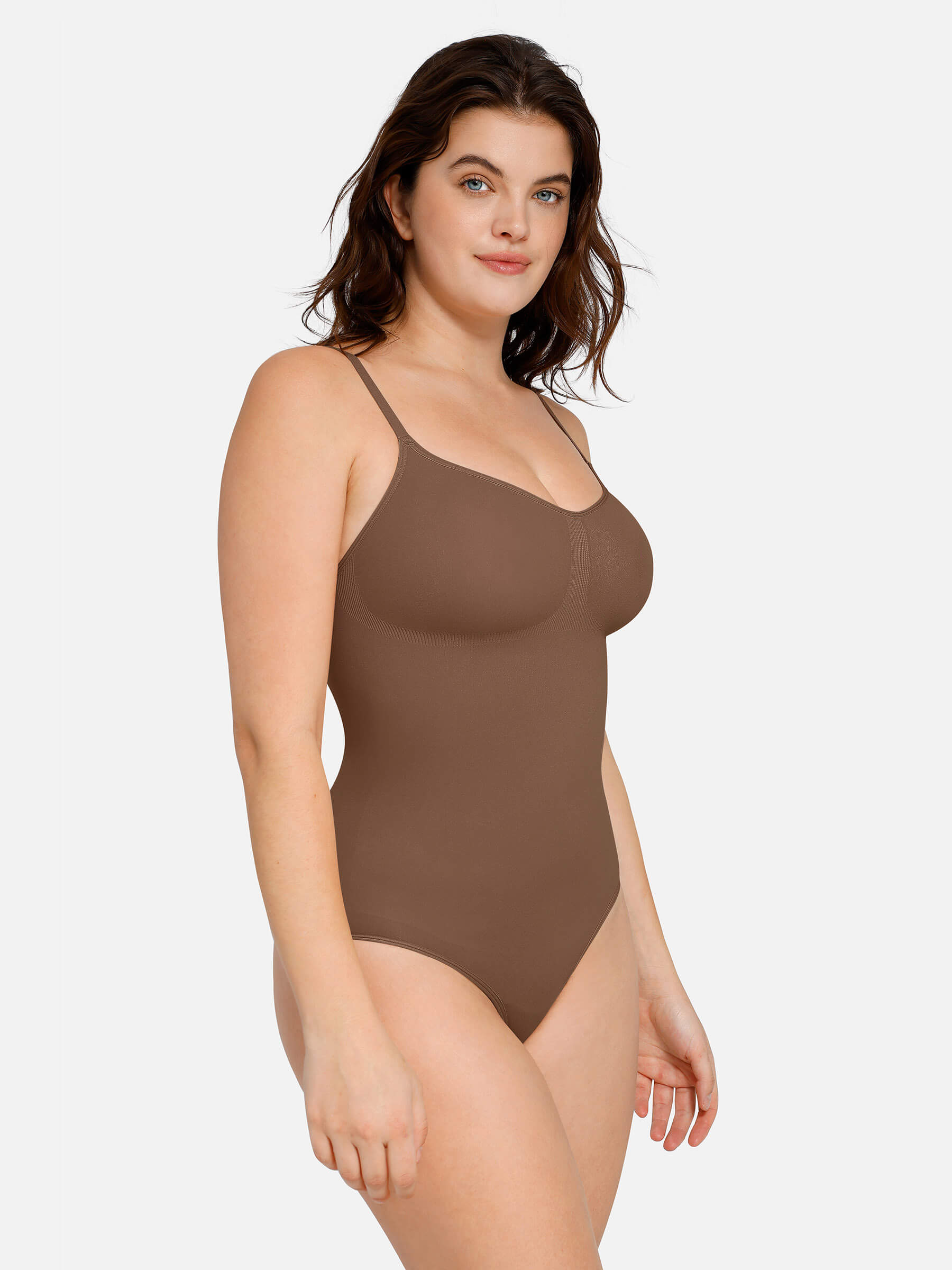 Feelingirl Everyday Wear Seamless Thong Bodysuit