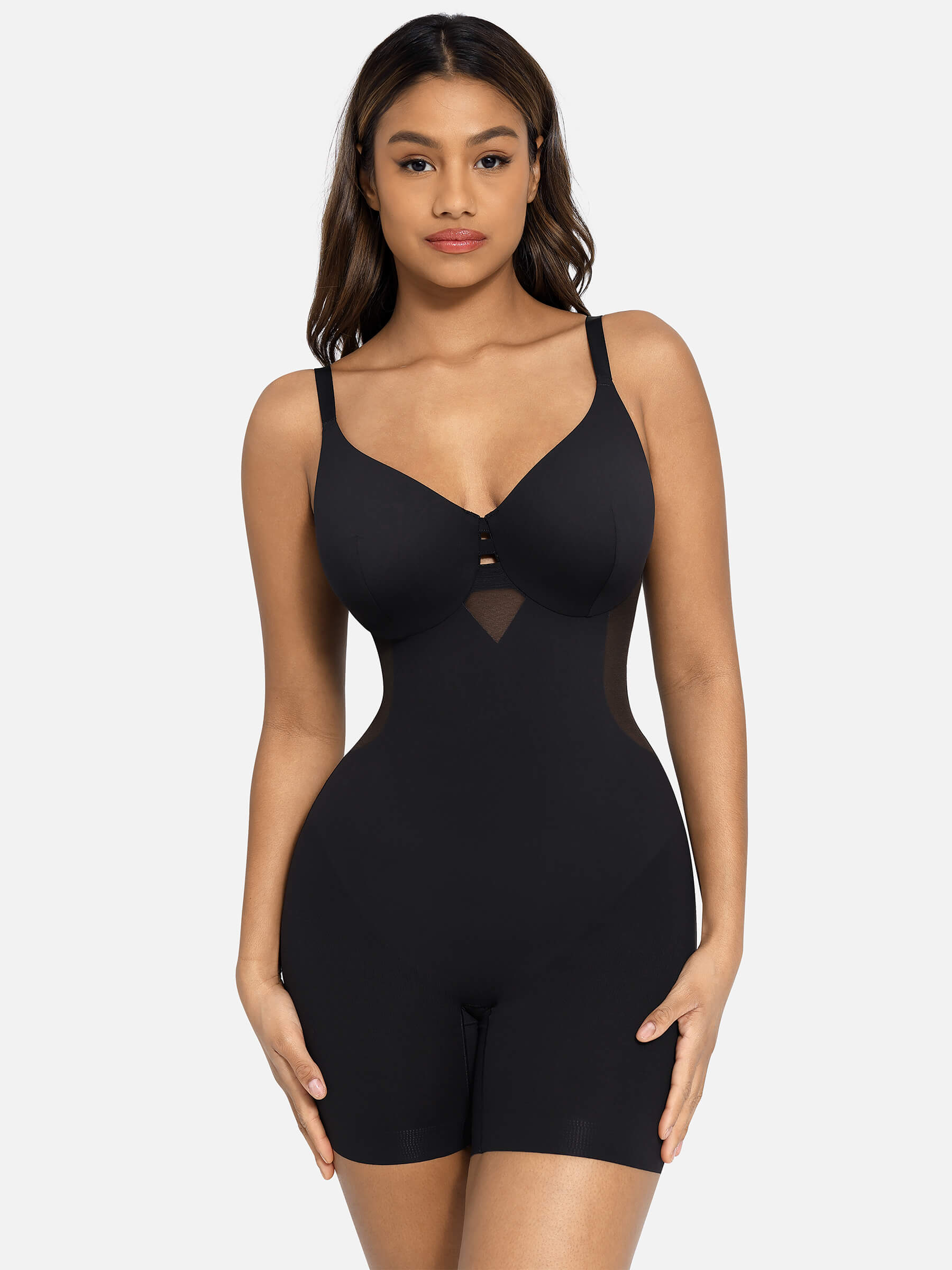 Feelingirl Seamless Thigh Control Breast Lift Shapewear [BOGO]