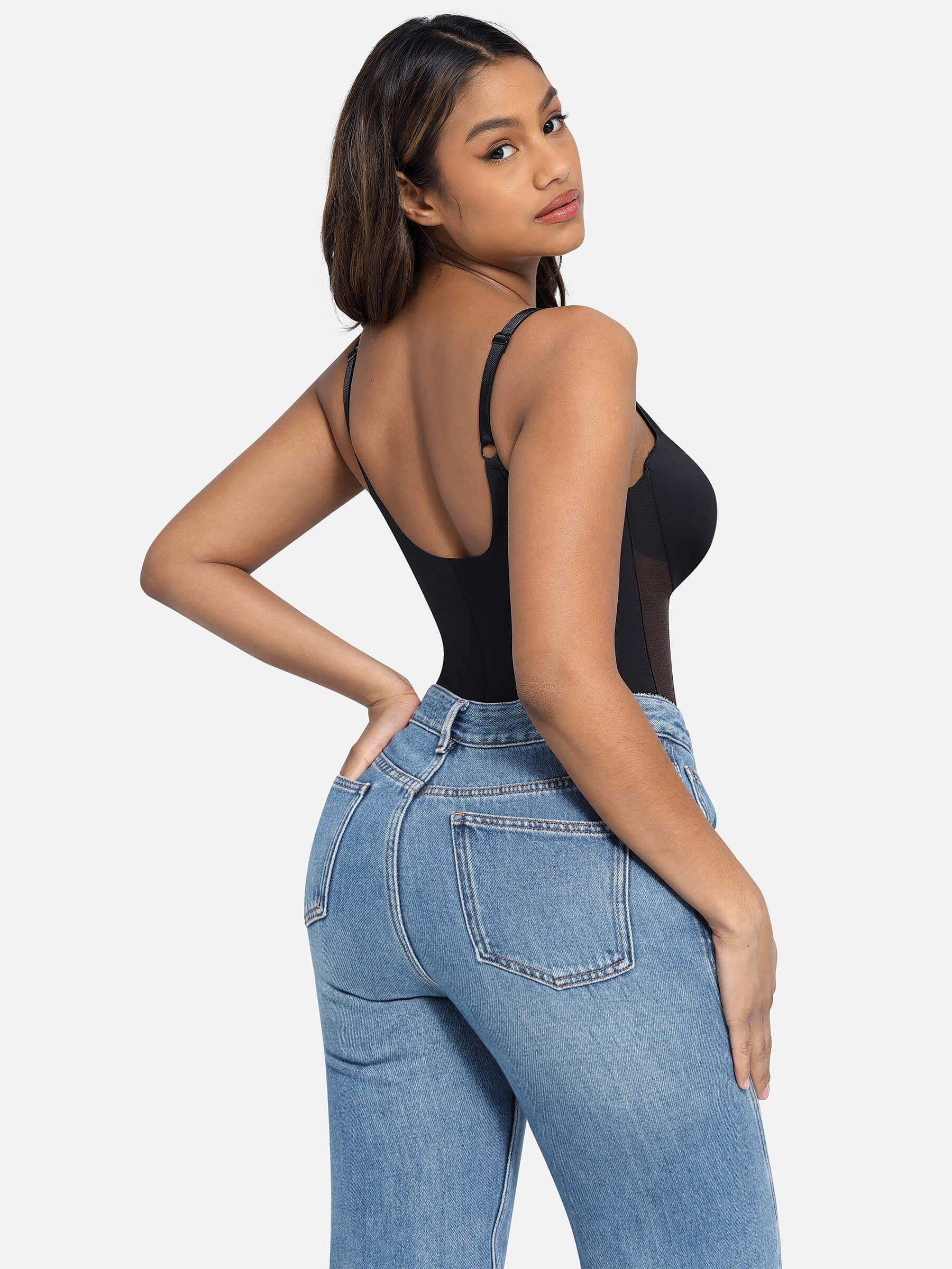 Feelingirl Seamless Thigh Control Breast Lift Shapewear [BOGO]