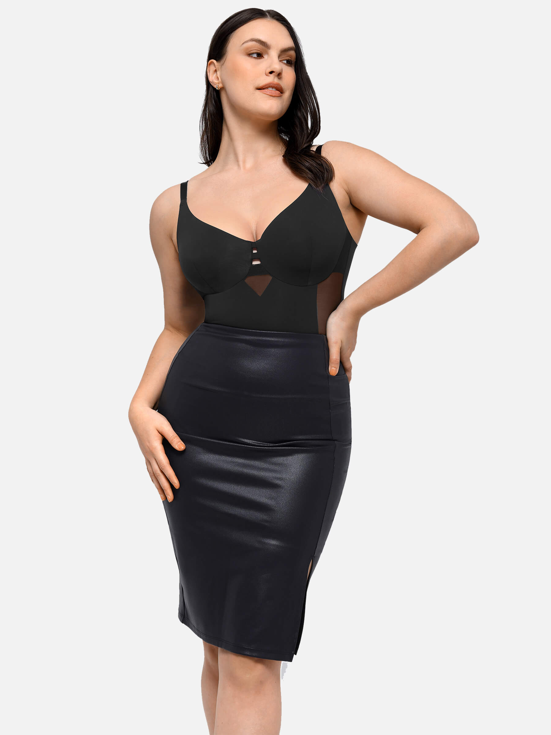 Feelingirl Seamless Waist Control Breast Lift Shapewear [BOGO]