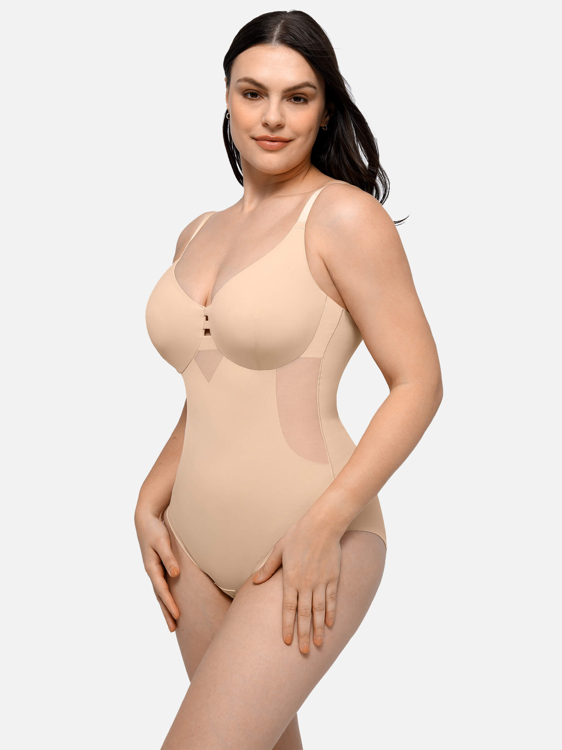 Feelingirl Seamless Waist Control Breast Lift Shapewear [BOGO]