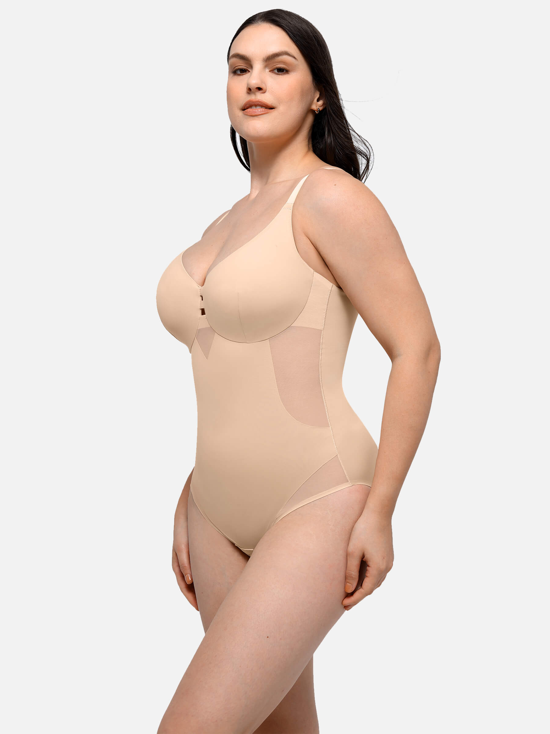 Feelingirl Seamless Waist Control Breast Lift Shapewear [BOGO]