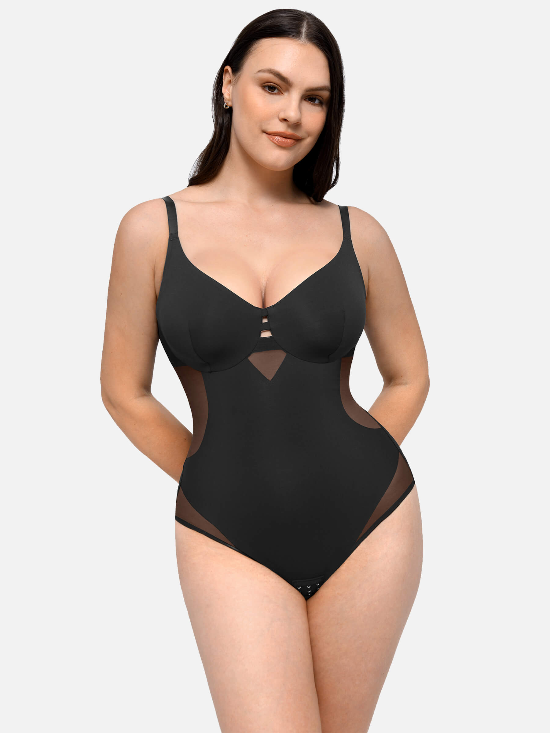 Feelingirl Seamless Waist Control Breast Lift Shapewear [BOGO]