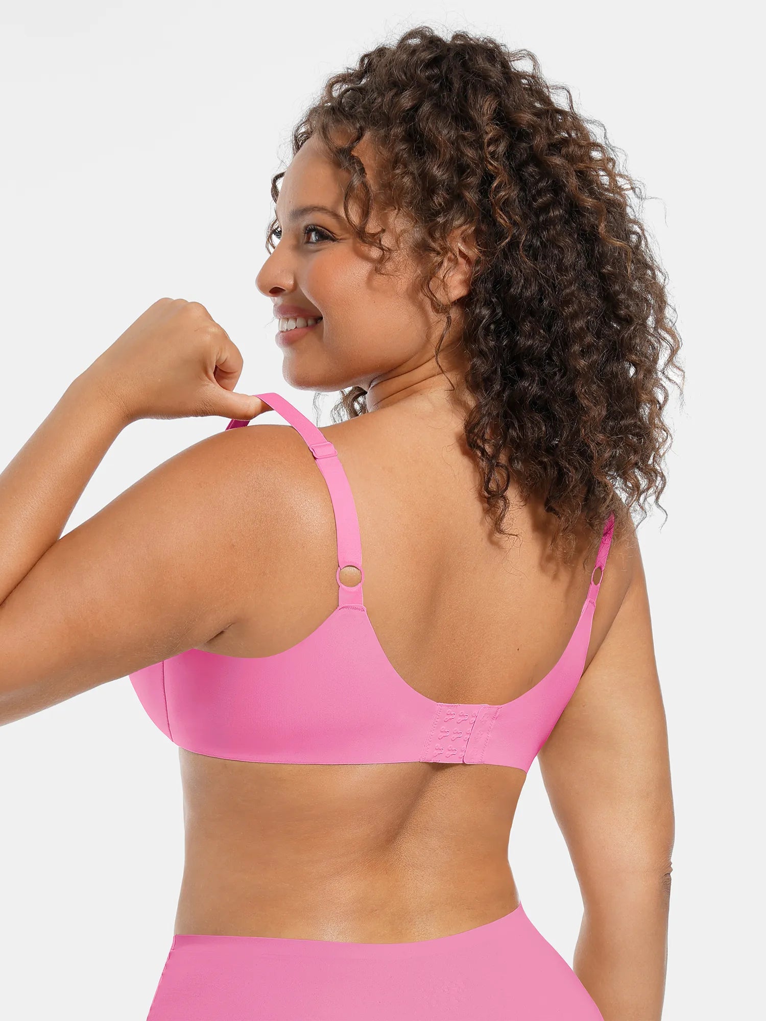 Feelingirl Adjustable Deep V-Neck Underwire Bra