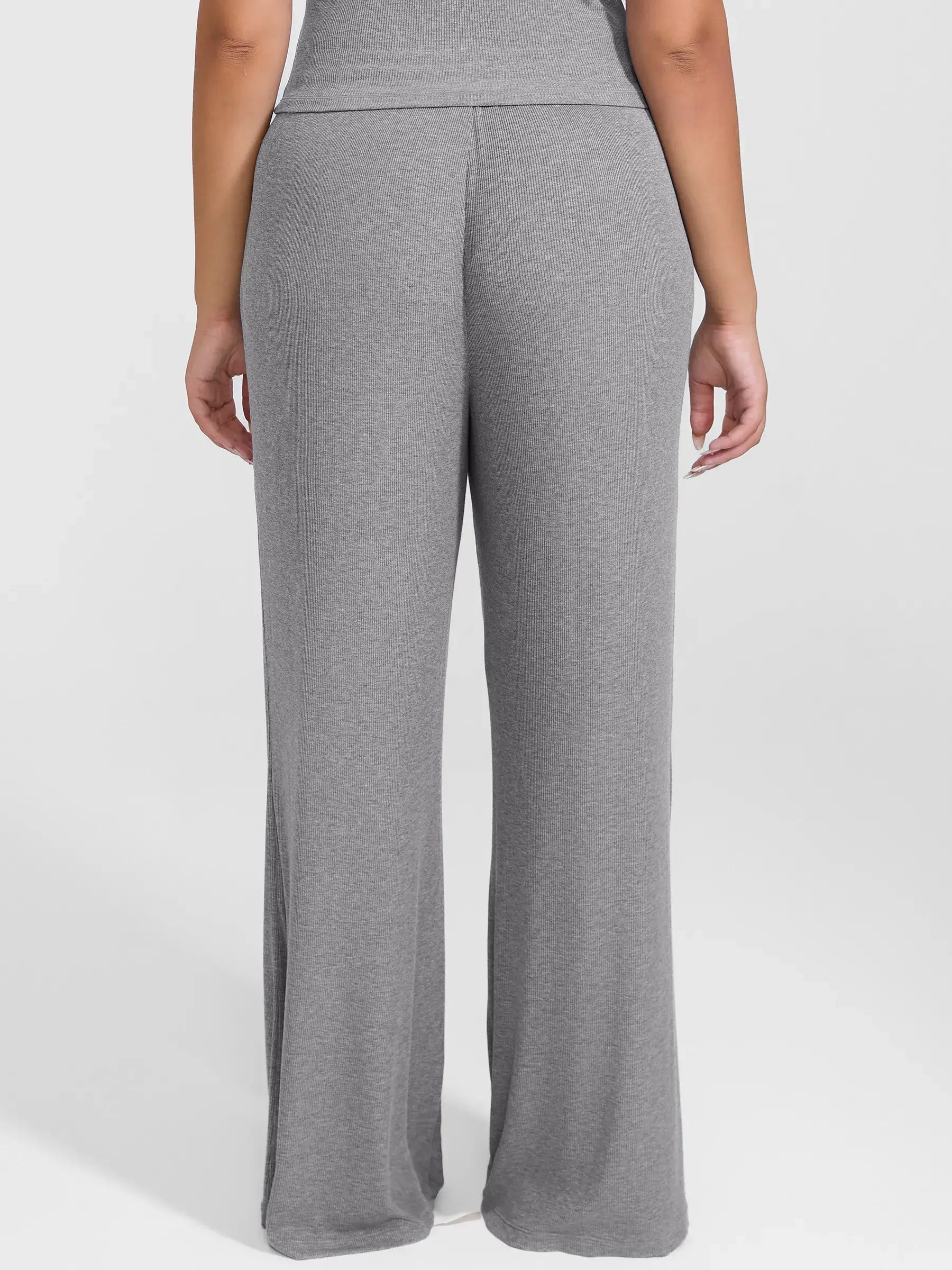 Feelingirl Breathable Ribbed Loungewear Pants
