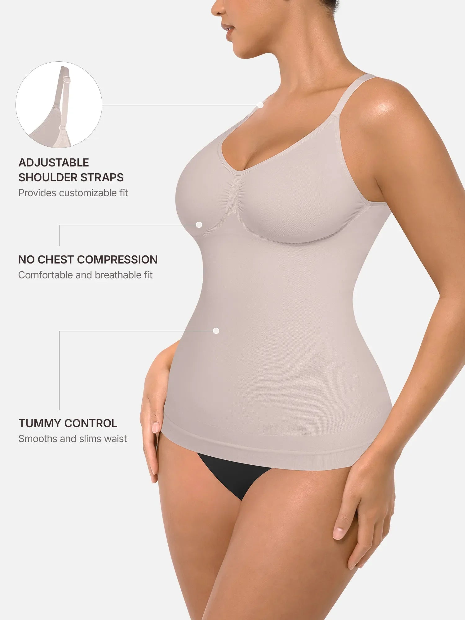 Feelingirl Bust Support Waist and Abdomen Control Bundle