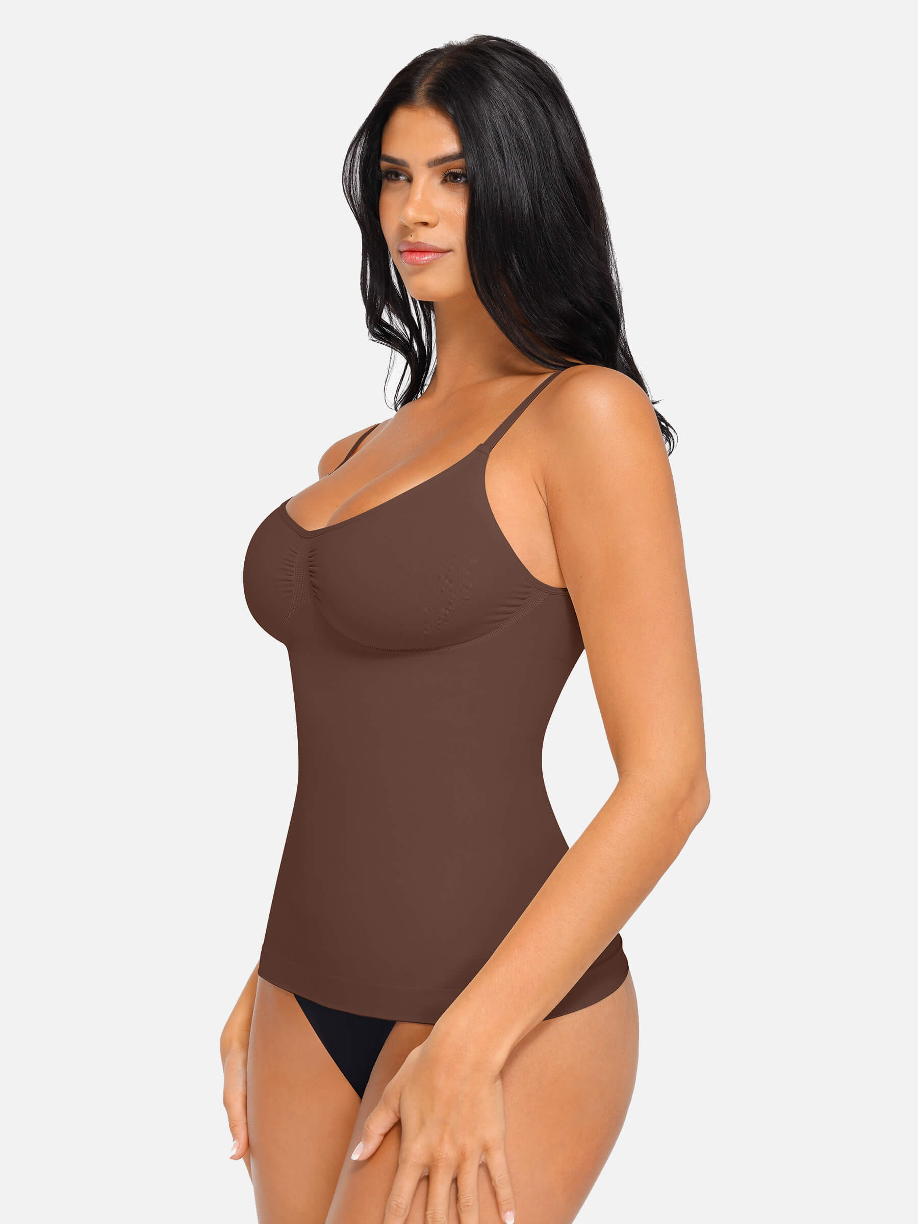 Feelingirl 3-Pack Bust Support and Waist Control Shape Tank Top Bundle