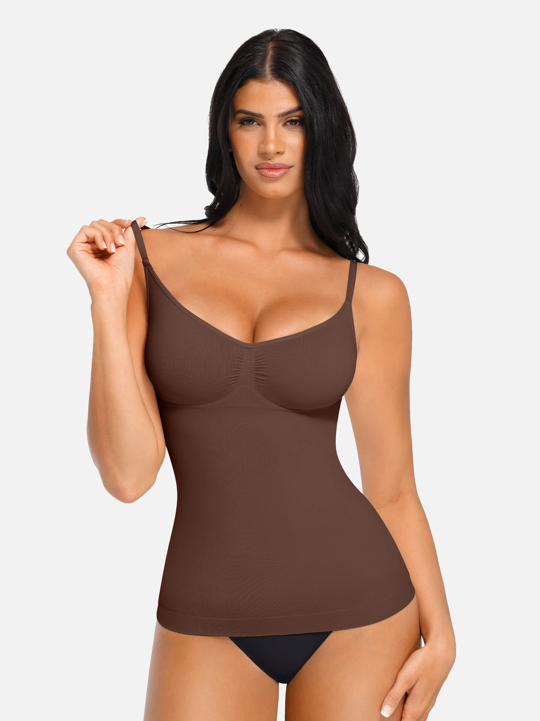 Feelingirl 3-Pack Bust Support and Waist Control Shape Tank Top Bundle