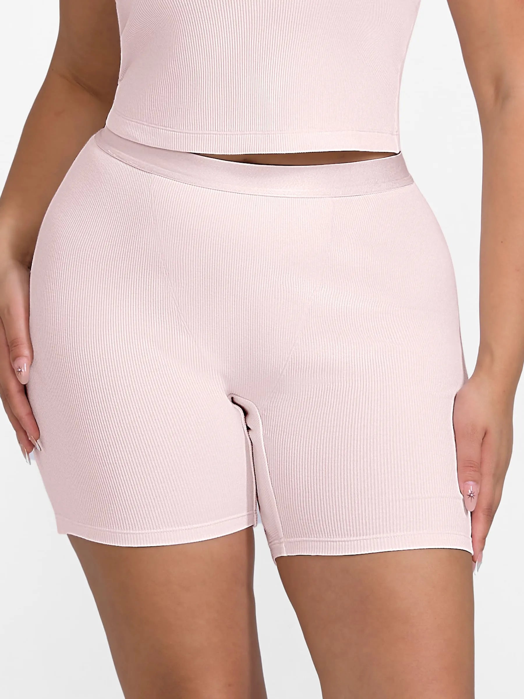 Feelingirl Comfortable Stretchy Mid-Waist Boxer Shorts