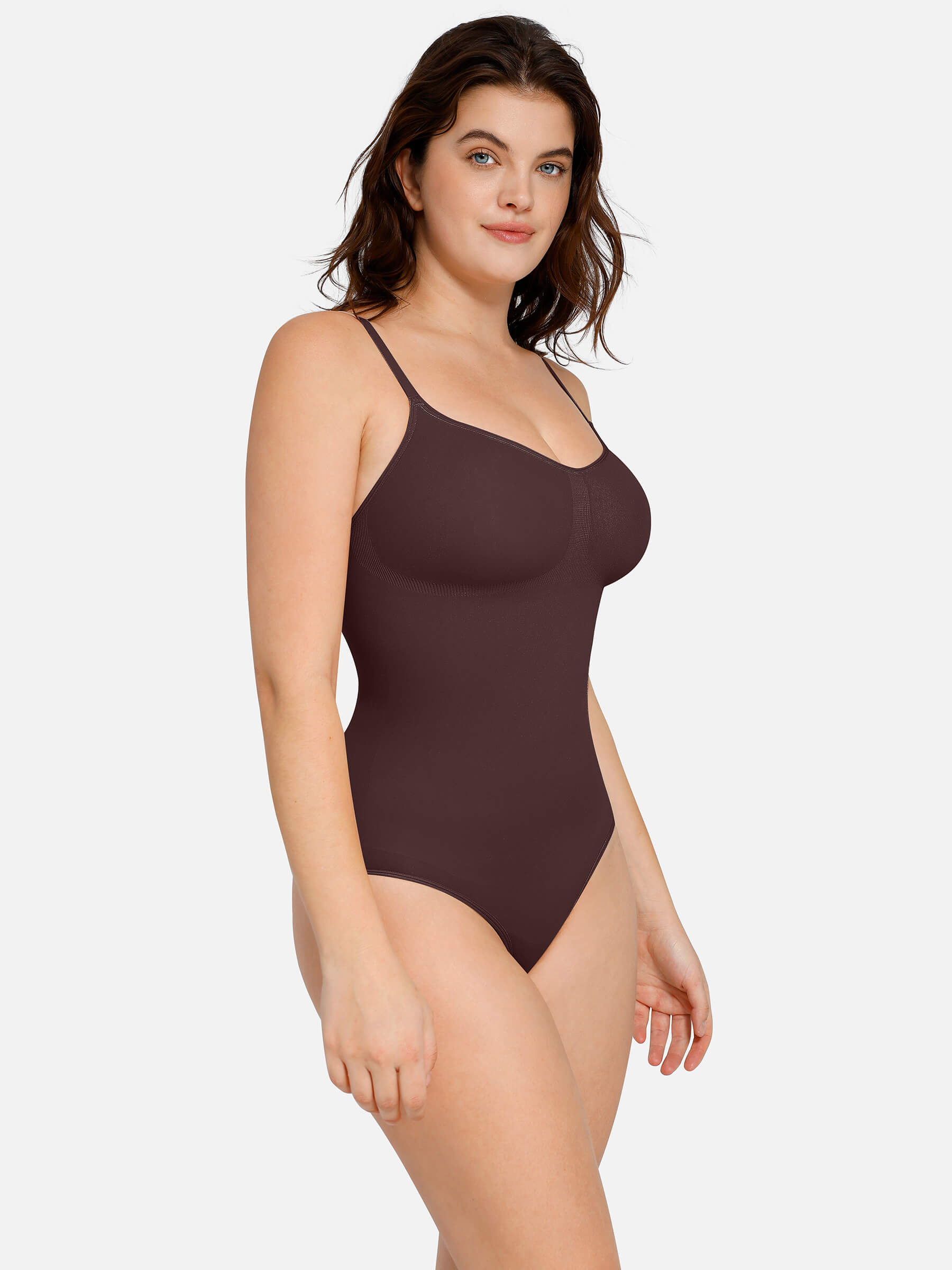 Feelingirl Everyday Wear Seamless Thong Bodysuit