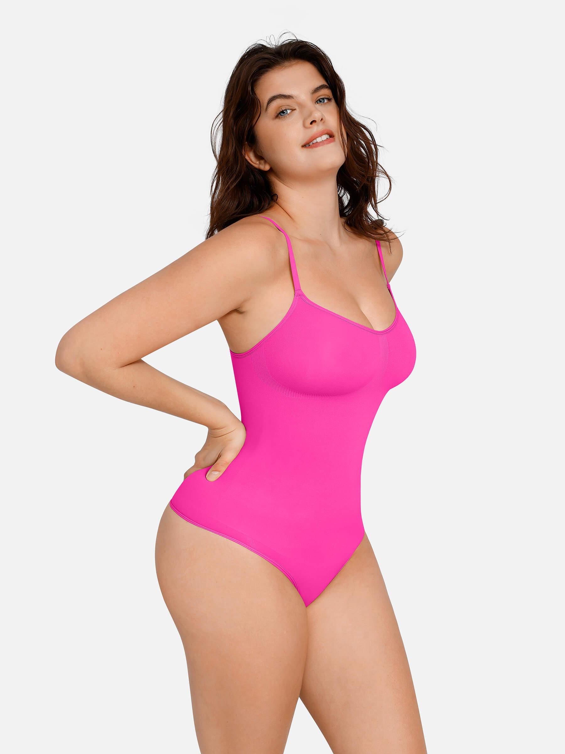 Feelingirl Everyday Wear Seamless Thong Bodysuit