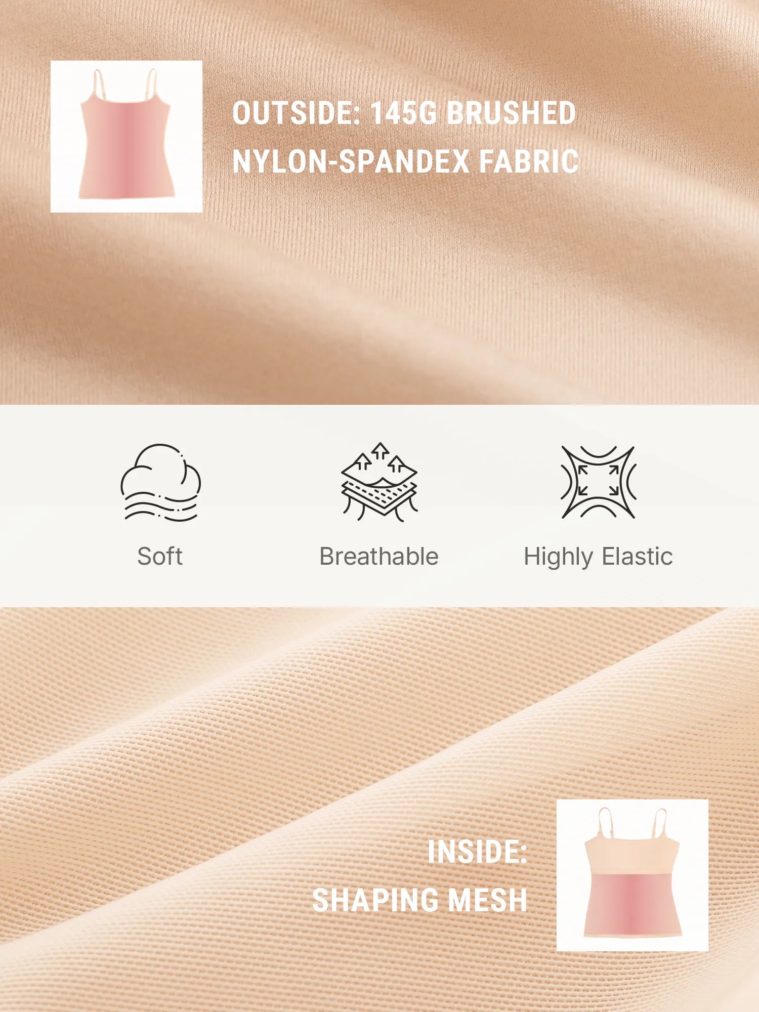 Feelingirl FeelSoft™ Light Smoothing Scoop-Neck Top