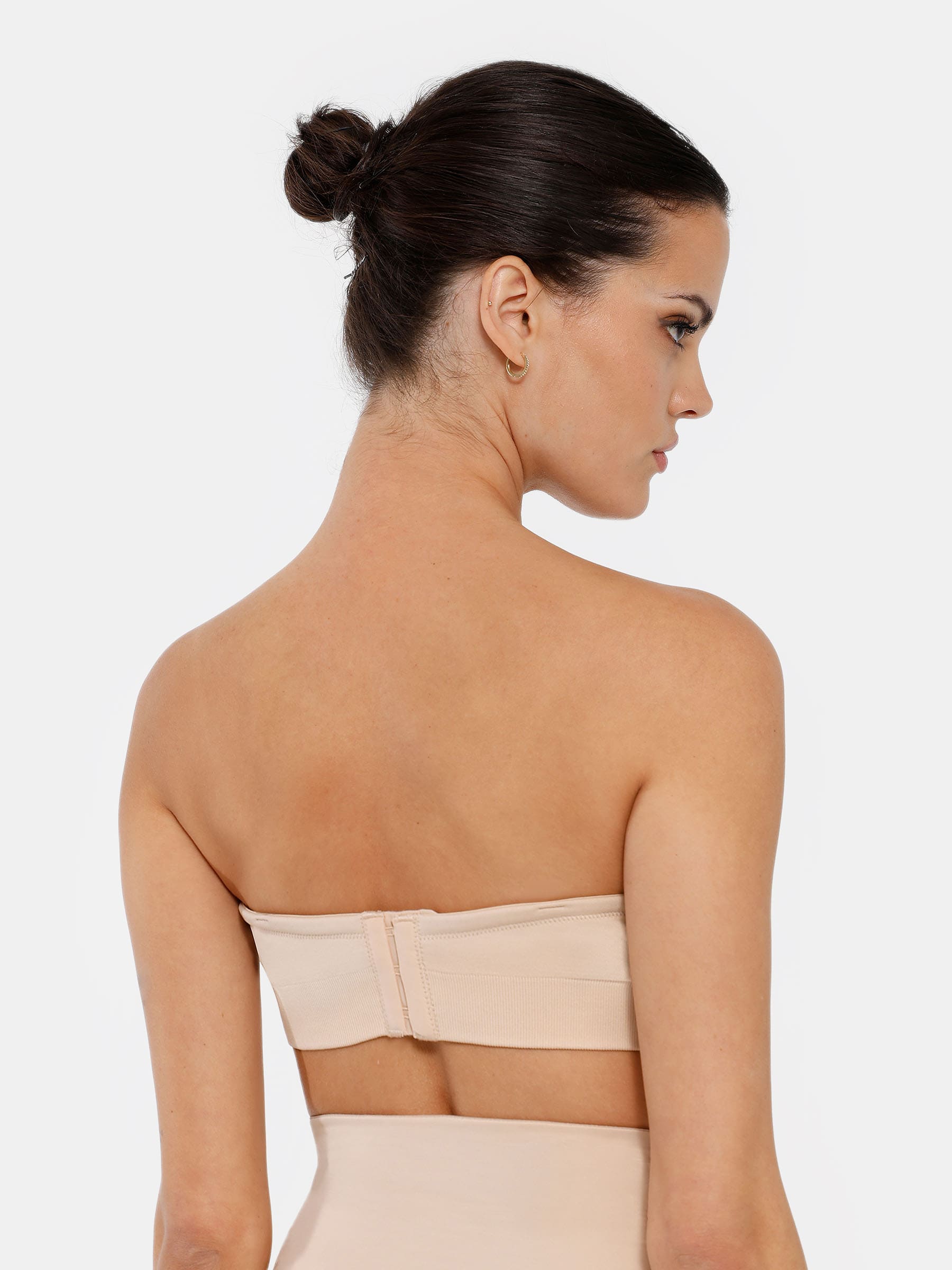 Feelingirl Seamless Anti-Slip Bandeau Bra