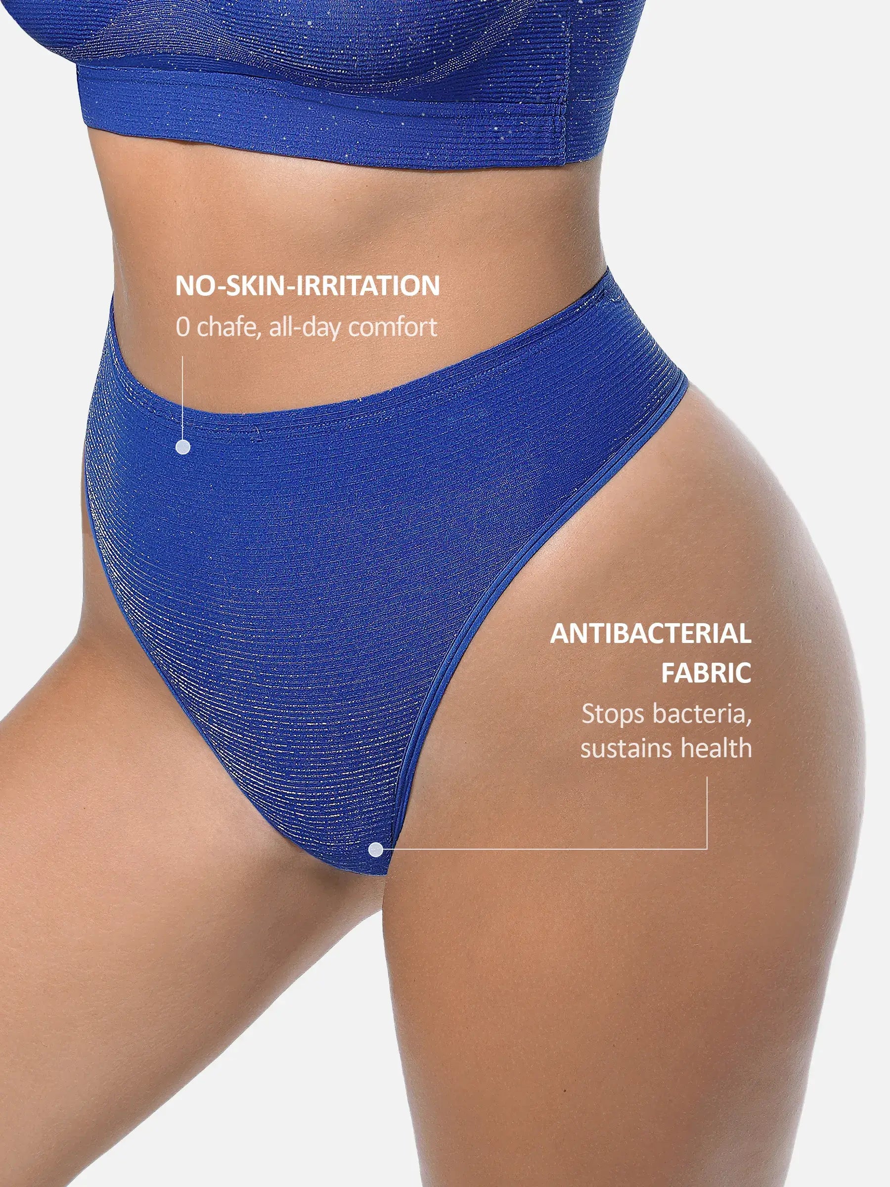 Feelingirl Invisible Shimmer Wireless Comfort Bra & Panty[BOGO]