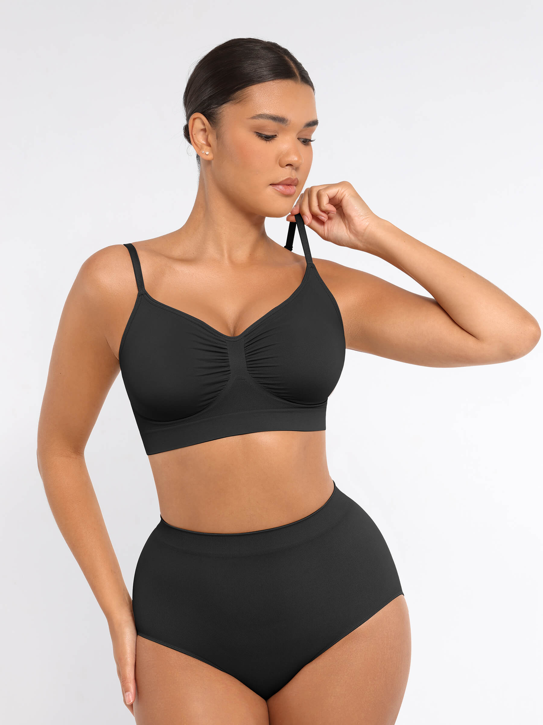 Feelingirl 3-Pack Smooth Seamless Wireless Bra Bundle