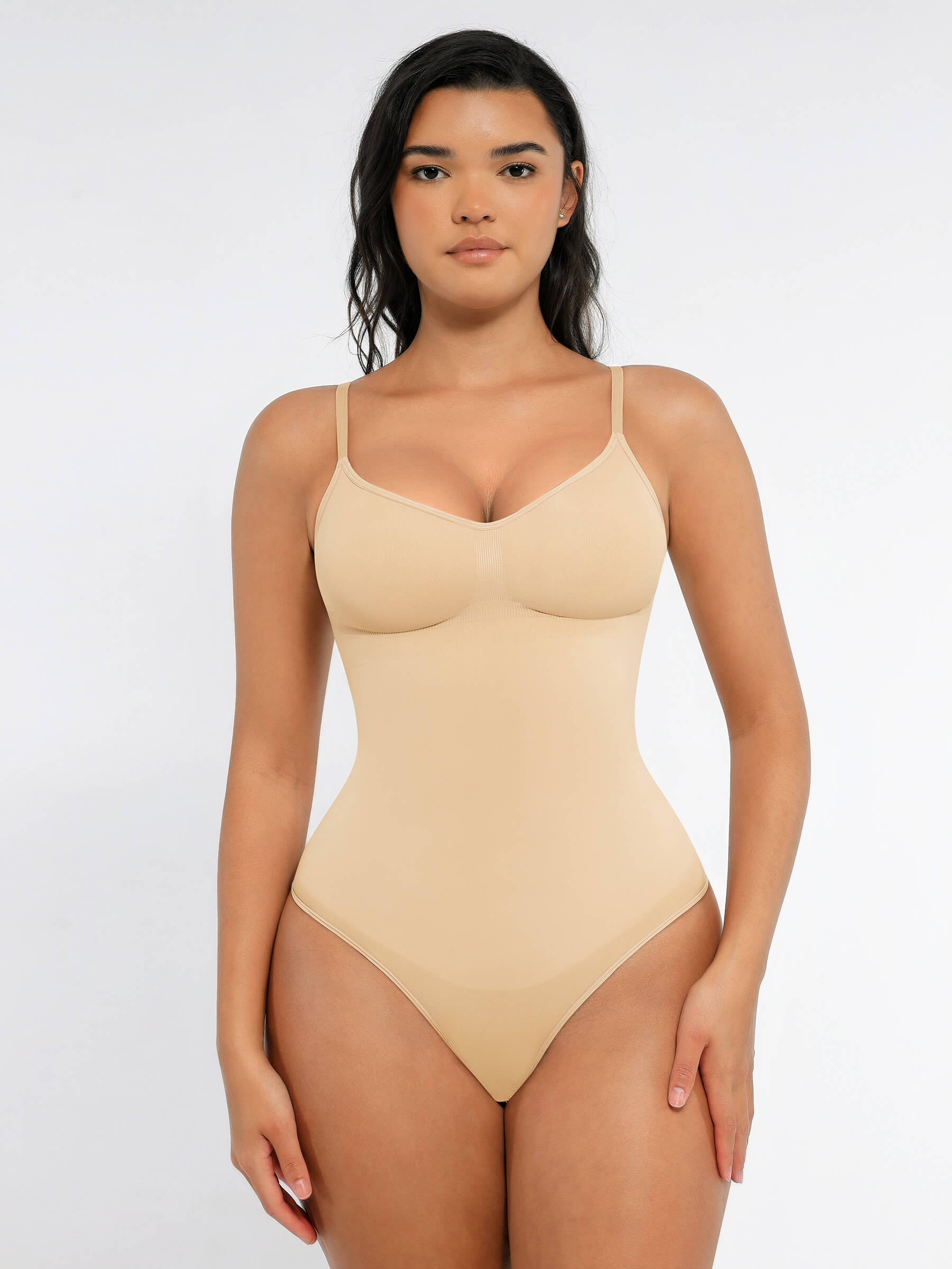Feelingirl 3-Pack Tummy Control Seamless Bodysuit Bundle