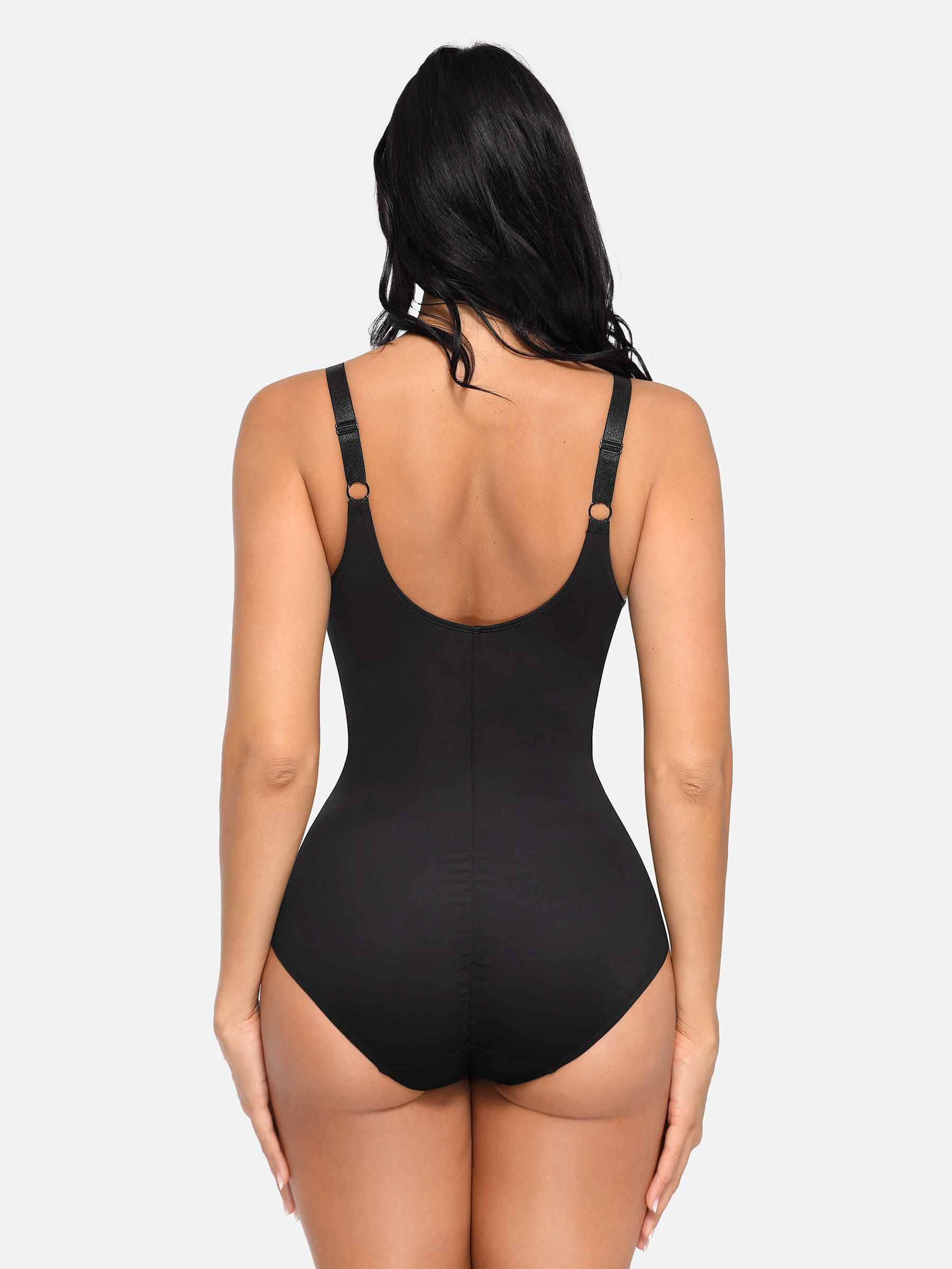 Divinegirl V Neck Tummy Control Bodysuit
