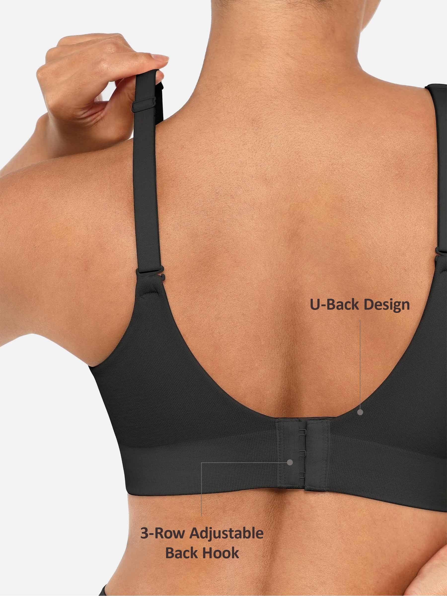 Feelingirl Full Coverage Push-Up Comfort Wireless Bra