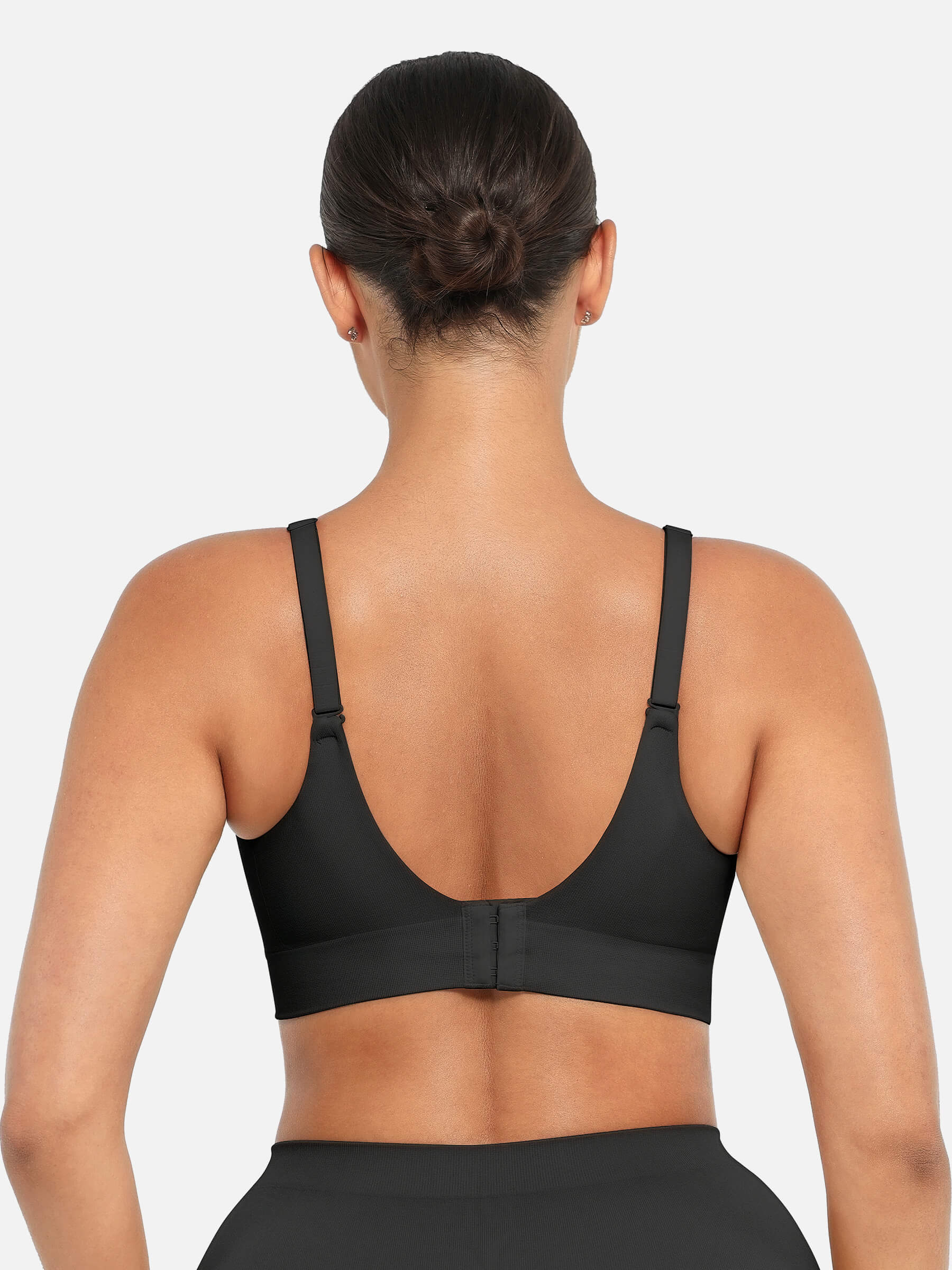 Feelingirl Full Coverage Wireless Bra + Push-Up Seamless Bra