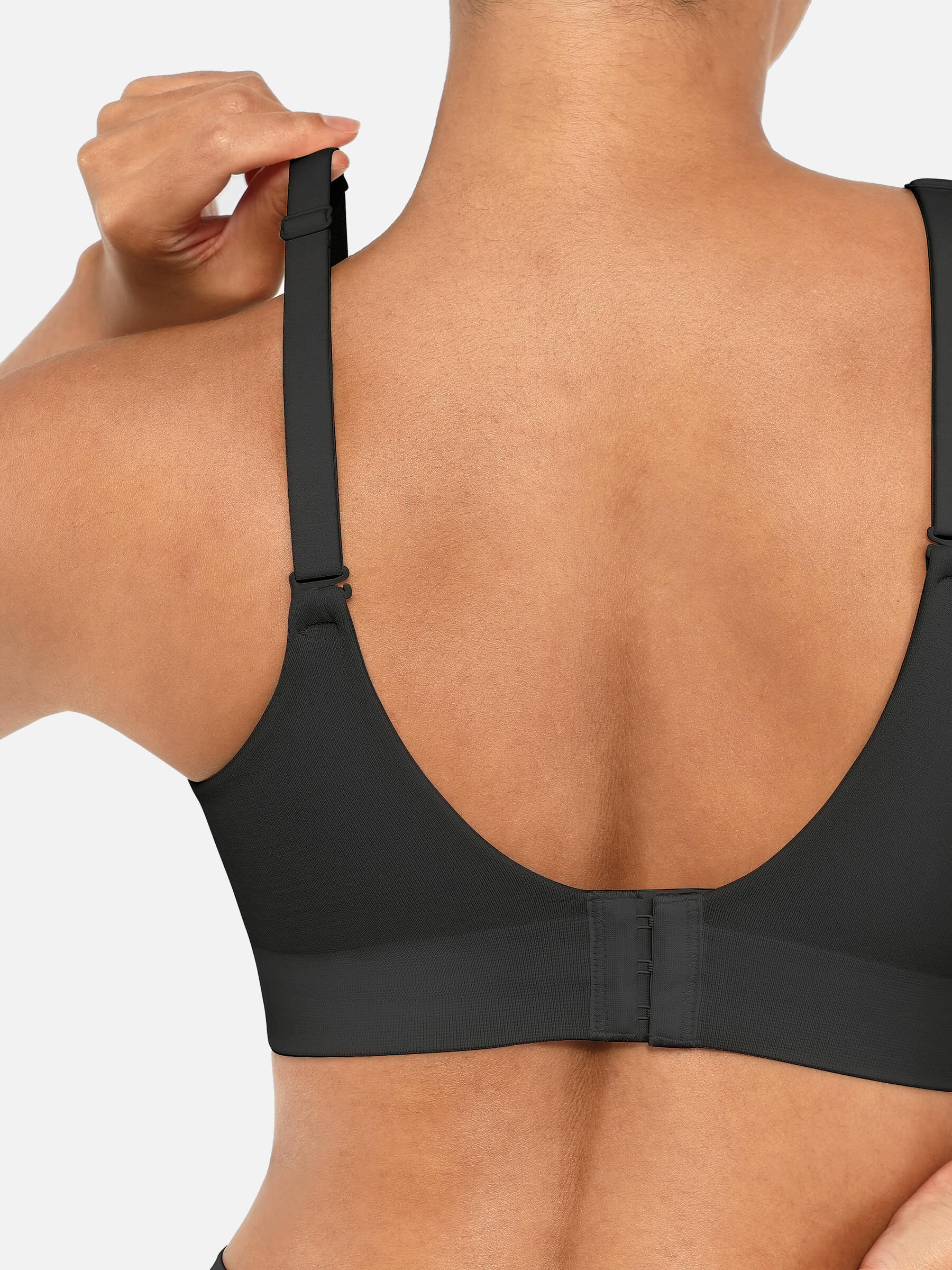 Feelingirl Full Coverage Wireless Bra + Push-Up Seamless Bra