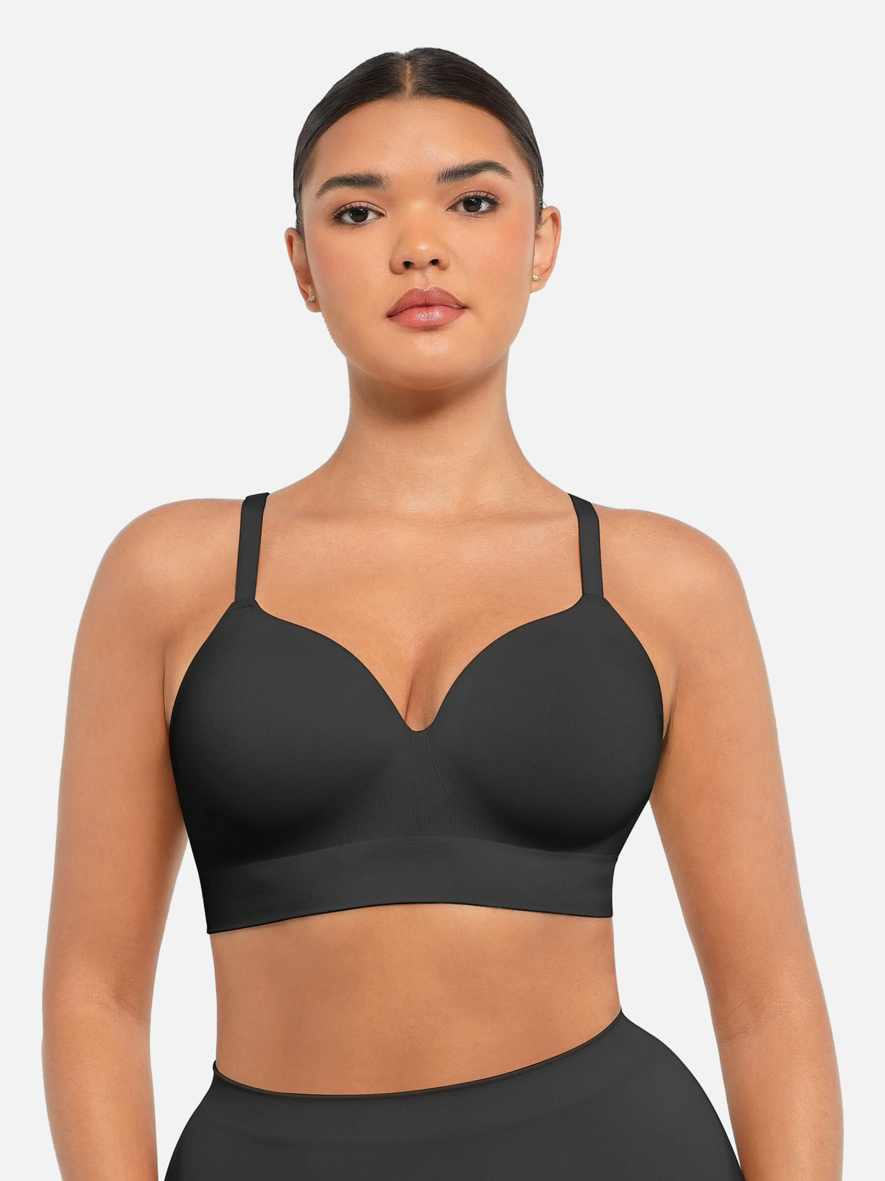 Feelingirl Wireless Push-Up Comfort Full Coverage Bra [BOGO]