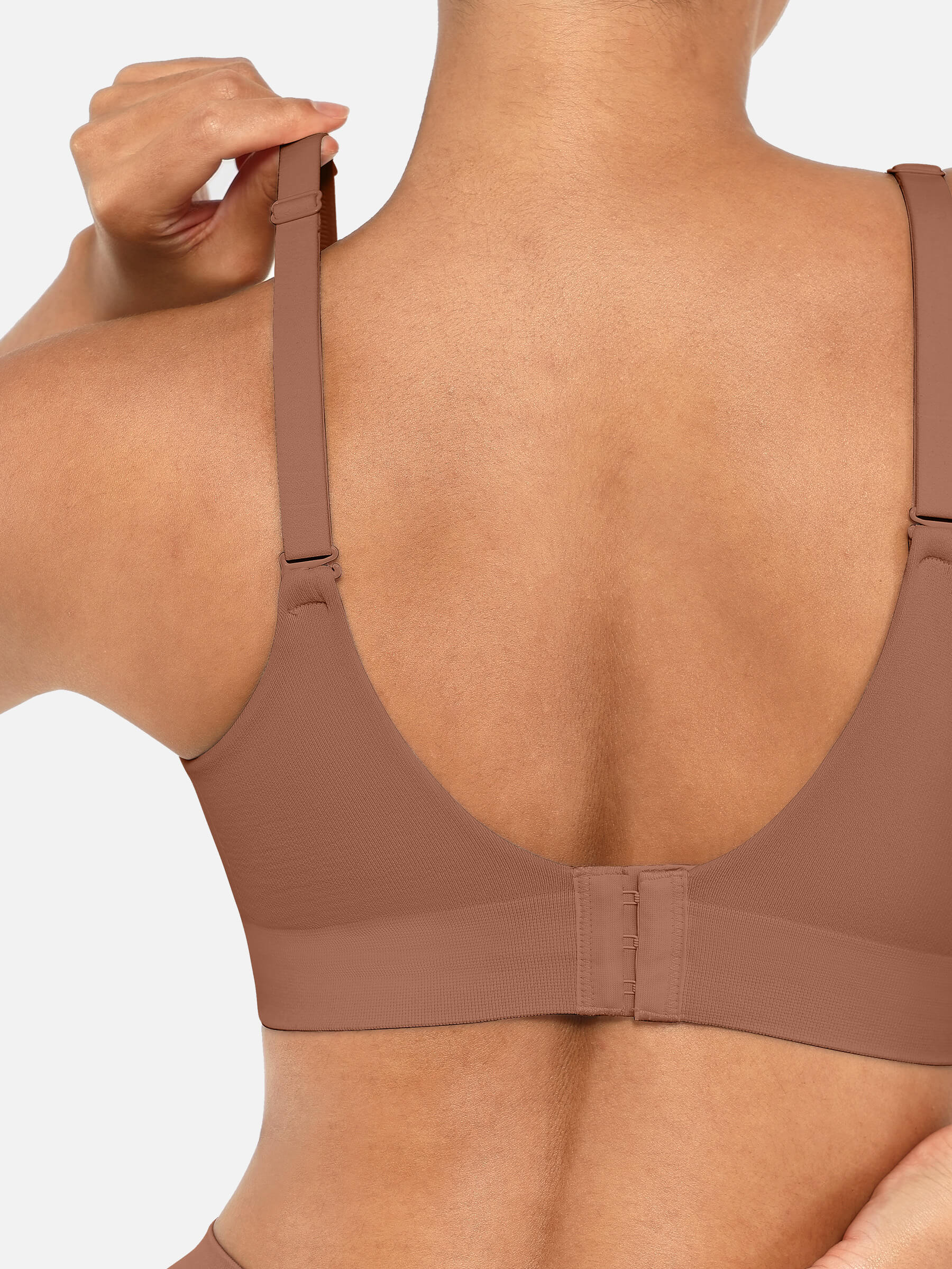 Feelingirl Full Coverage Wireless Bra + Push-Up Seamless Bra