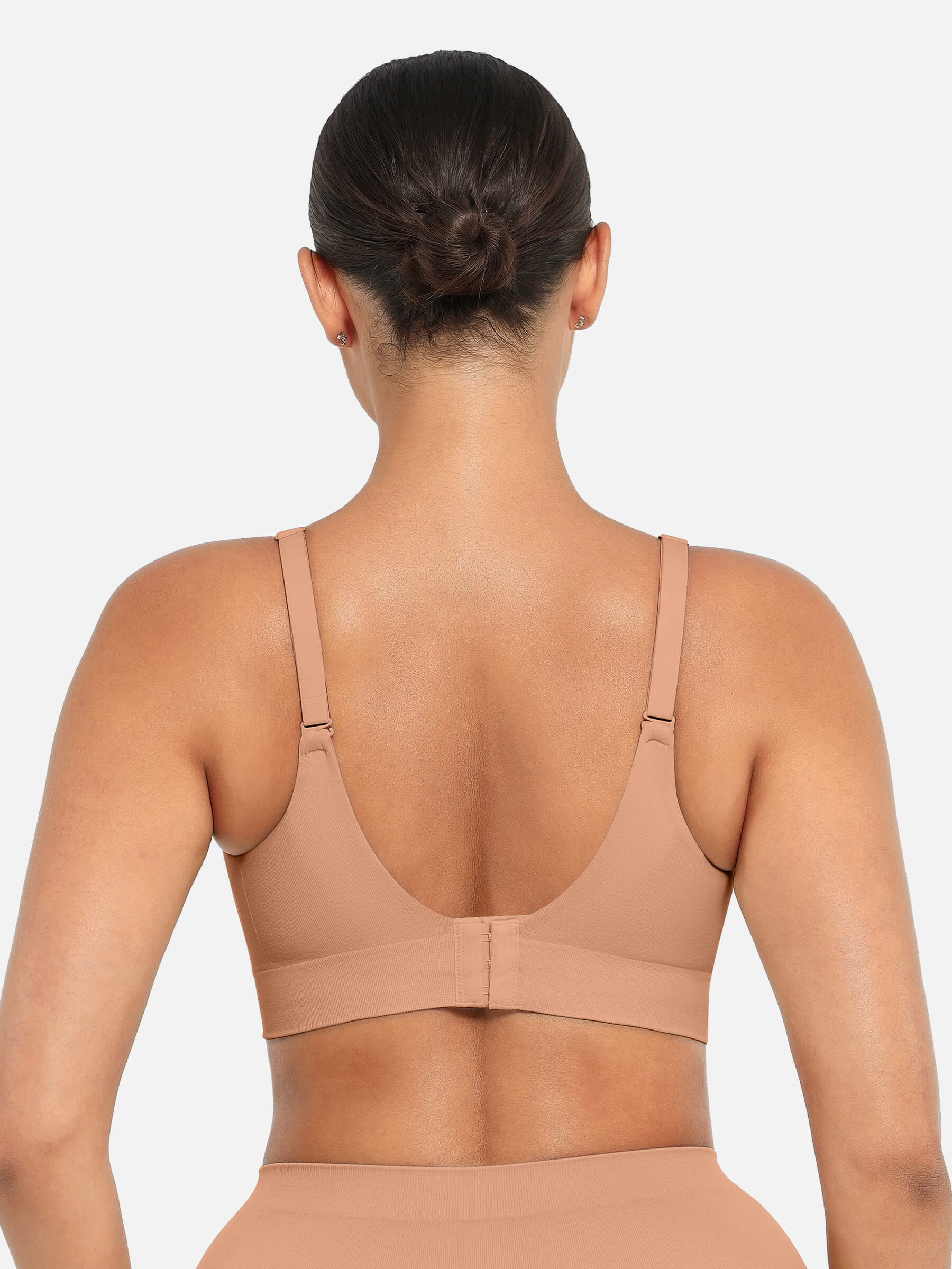 Feelingirl Full Coverage Wireless Bra + Push-Up Seamless Bra
