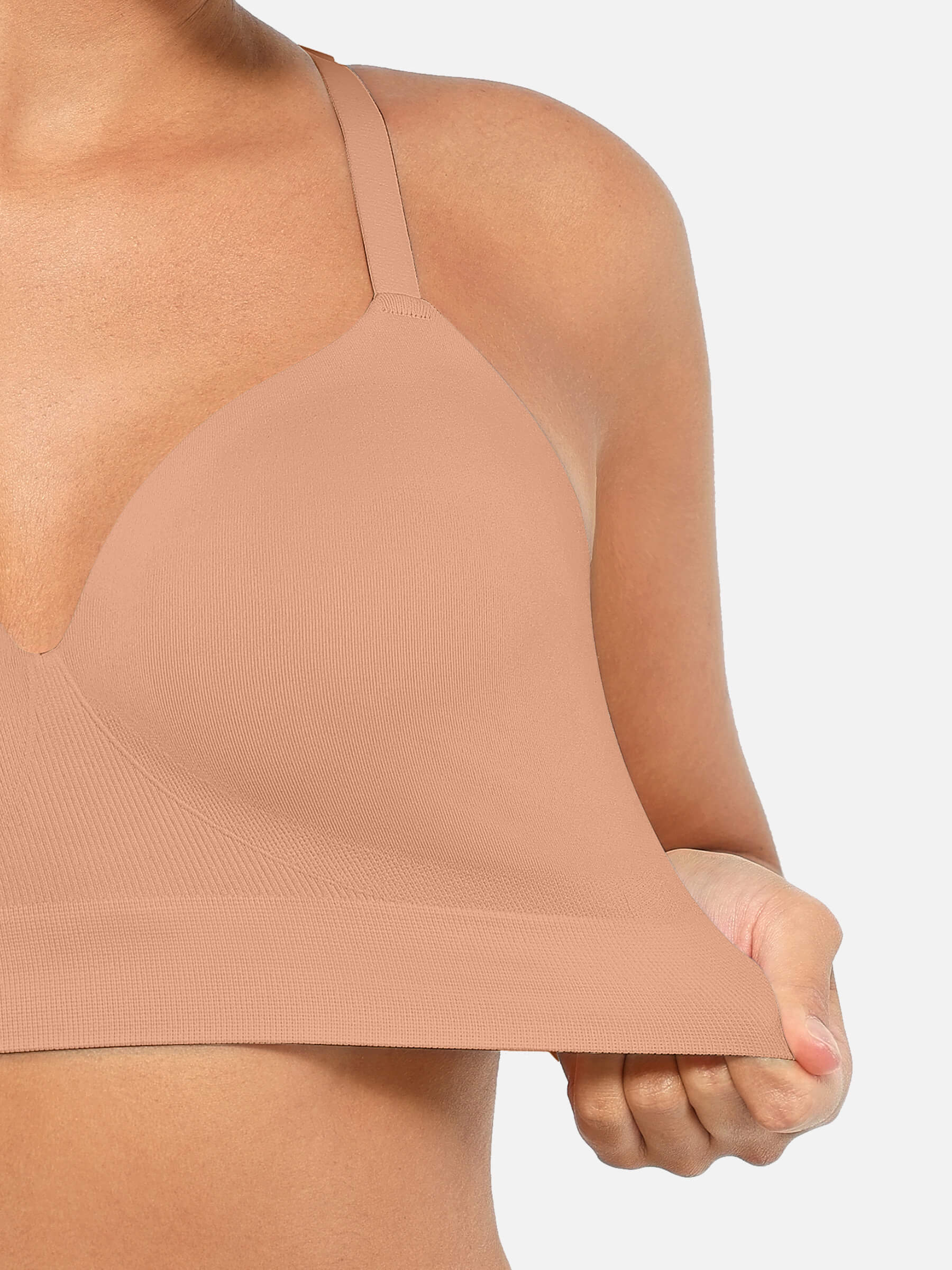 Feelingirl Wireless Push-Up Comfort Full Coverage Bra [BOGO]