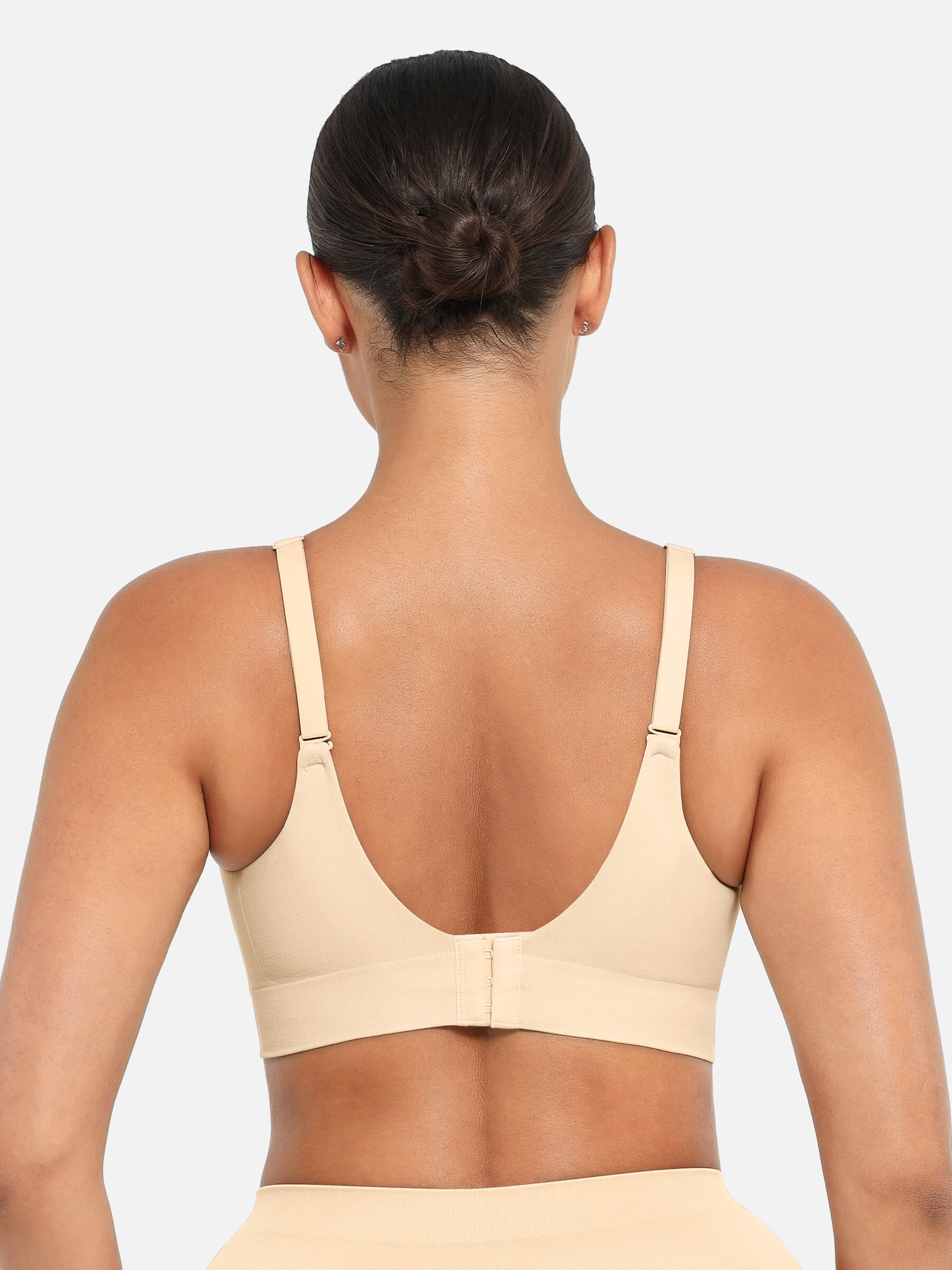 Feelingirl Wireless Push-Up Seamless Full Coverage Bra Bundle