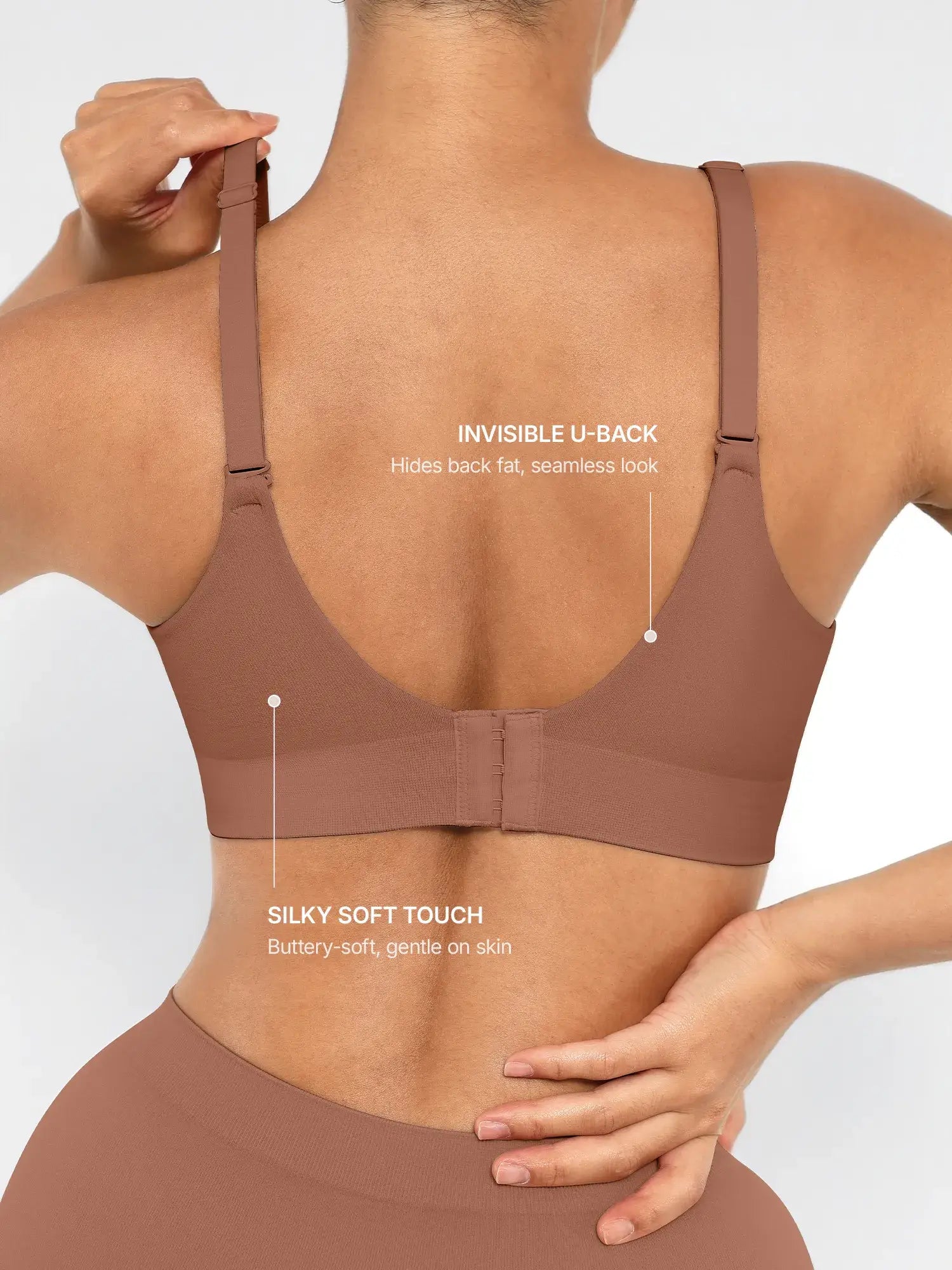 Feelingirl Wireless Push-Up Comfort Full Coverage Bra [BOGO]